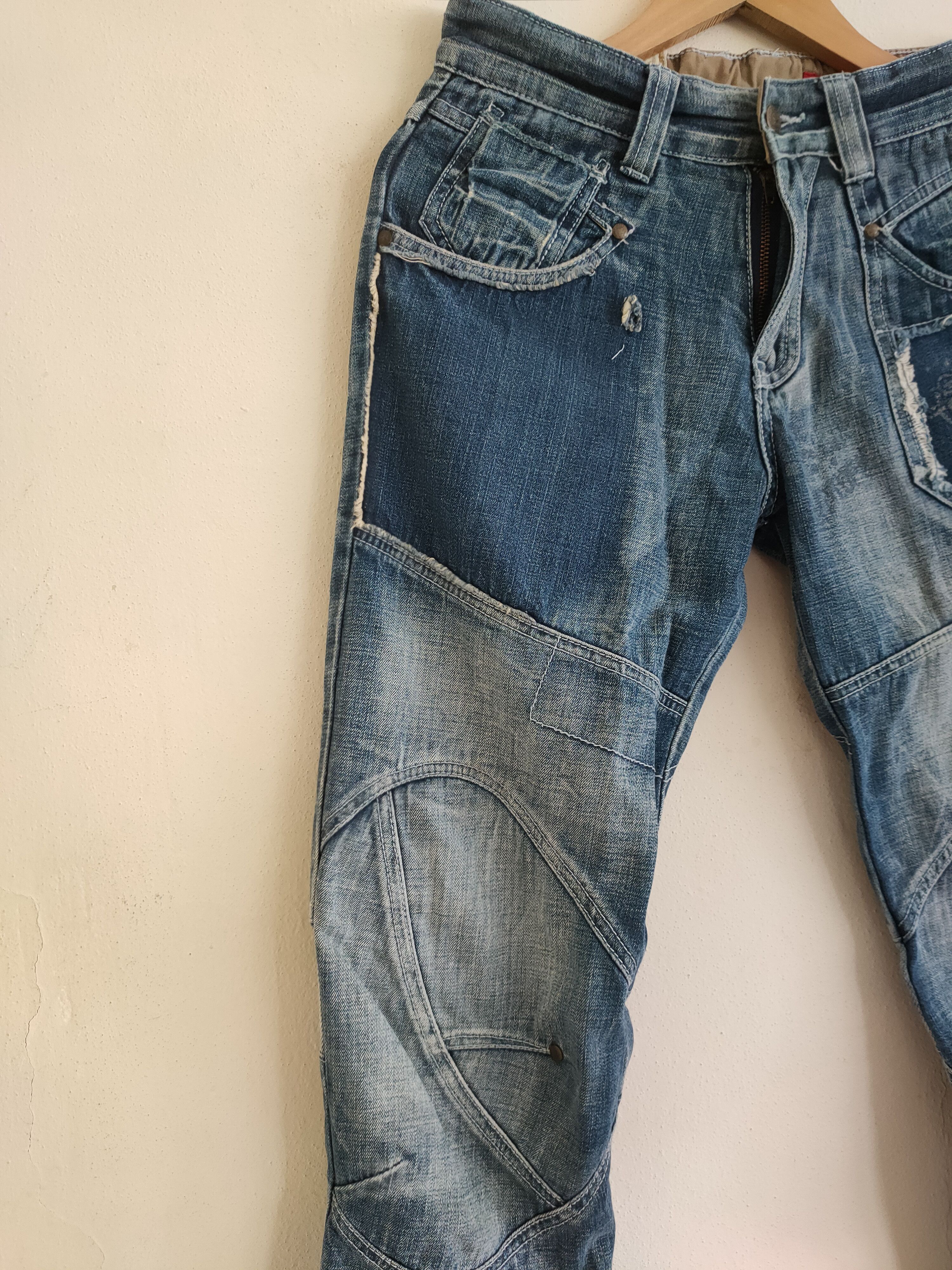 Japanese Brand × Vintage Special Design 🔥 Touch Jeans Smith Trade Mark Size US 29 - 9 Thumbnail