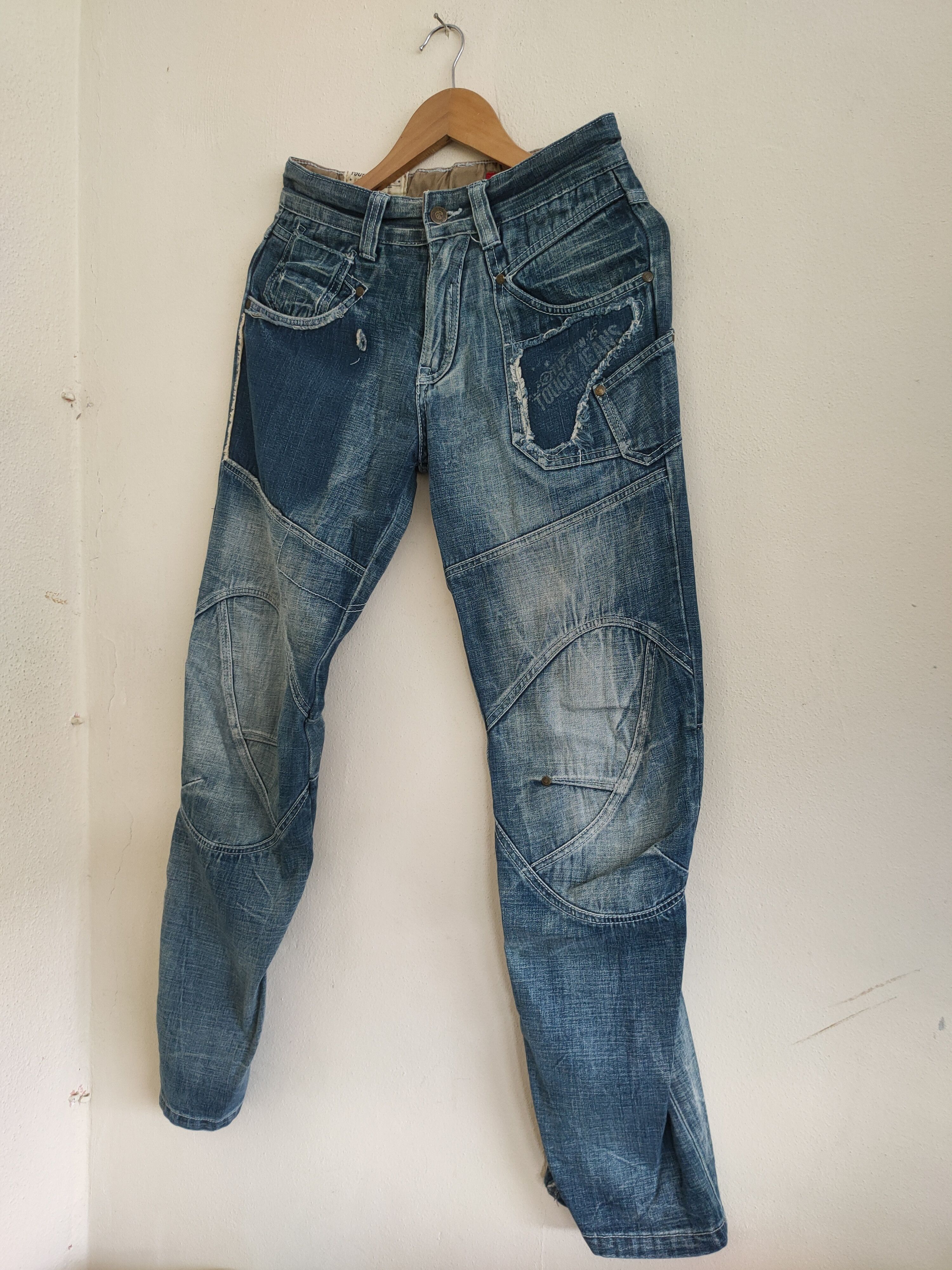 Japanese Brand × Vintage Special Design 🔥 Touch Jeans Smith Trade Mark Size US 29 - 5 Thumbnail
