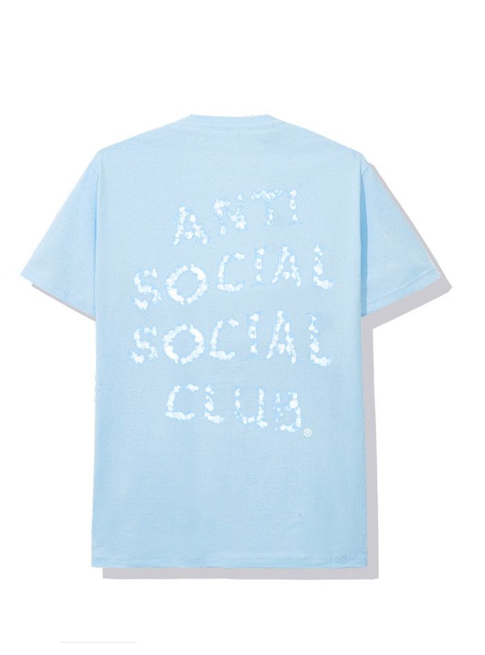 Anti Social Social Club DS member exclusive White ASSC Parly cloudy Blue Tee Bape Size US XL / EU 56 / 4 - 5 Thumbnail