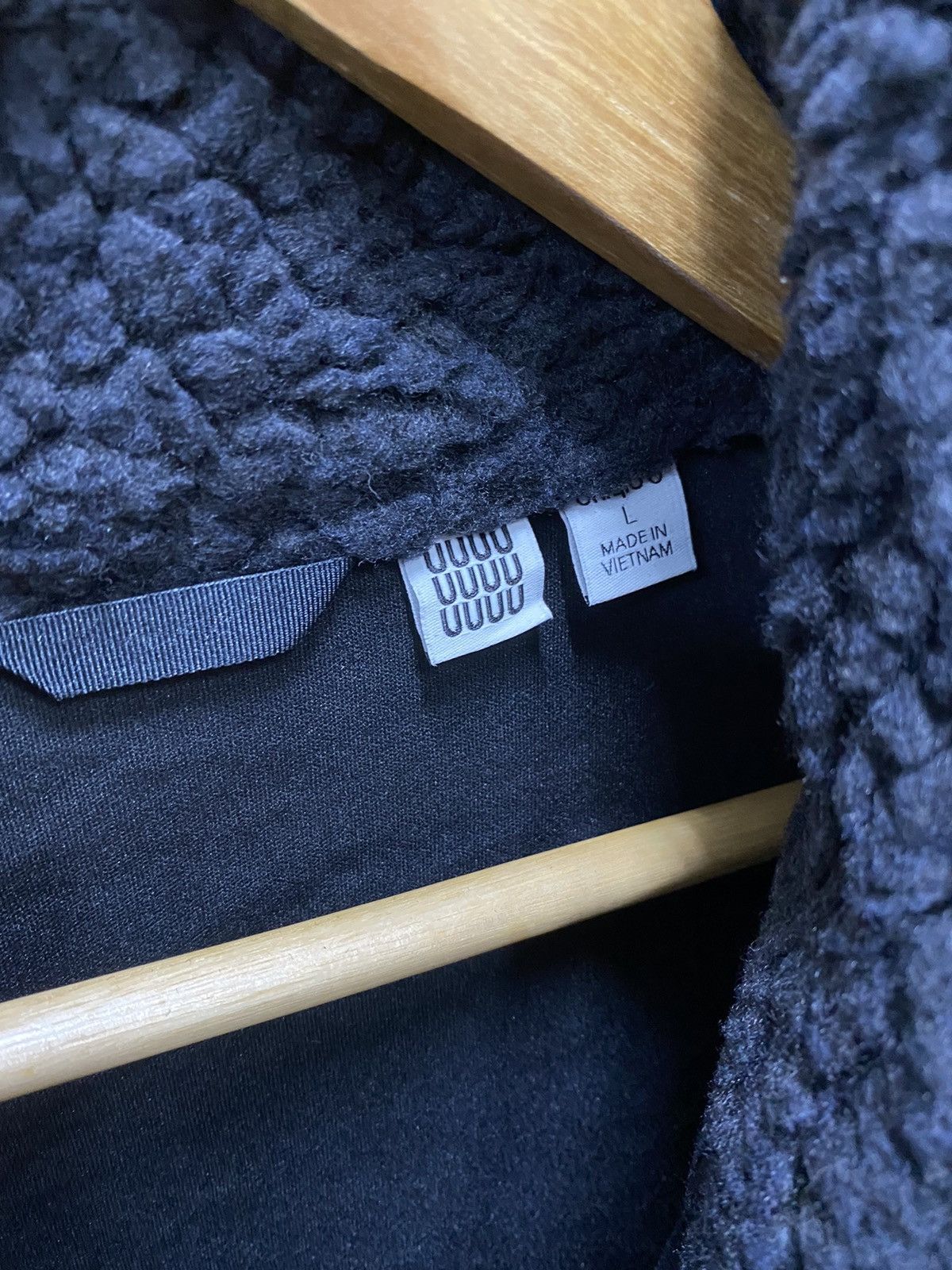Japanese Brand Uniqlo UUUU Undercover x Lemaire Fleece Zipper Jacket Size US L / EU 52-54 / 3 - 6 Thumbnail