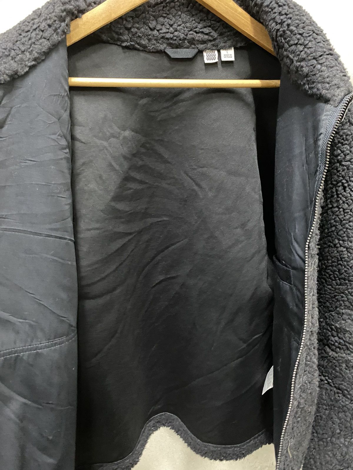 Japanese Brand Uniqlo UUUU Undercover x Lemaire Fleece Zipper Jacket Size US L / EU 52-54 / 3 - 7 Thumbnail