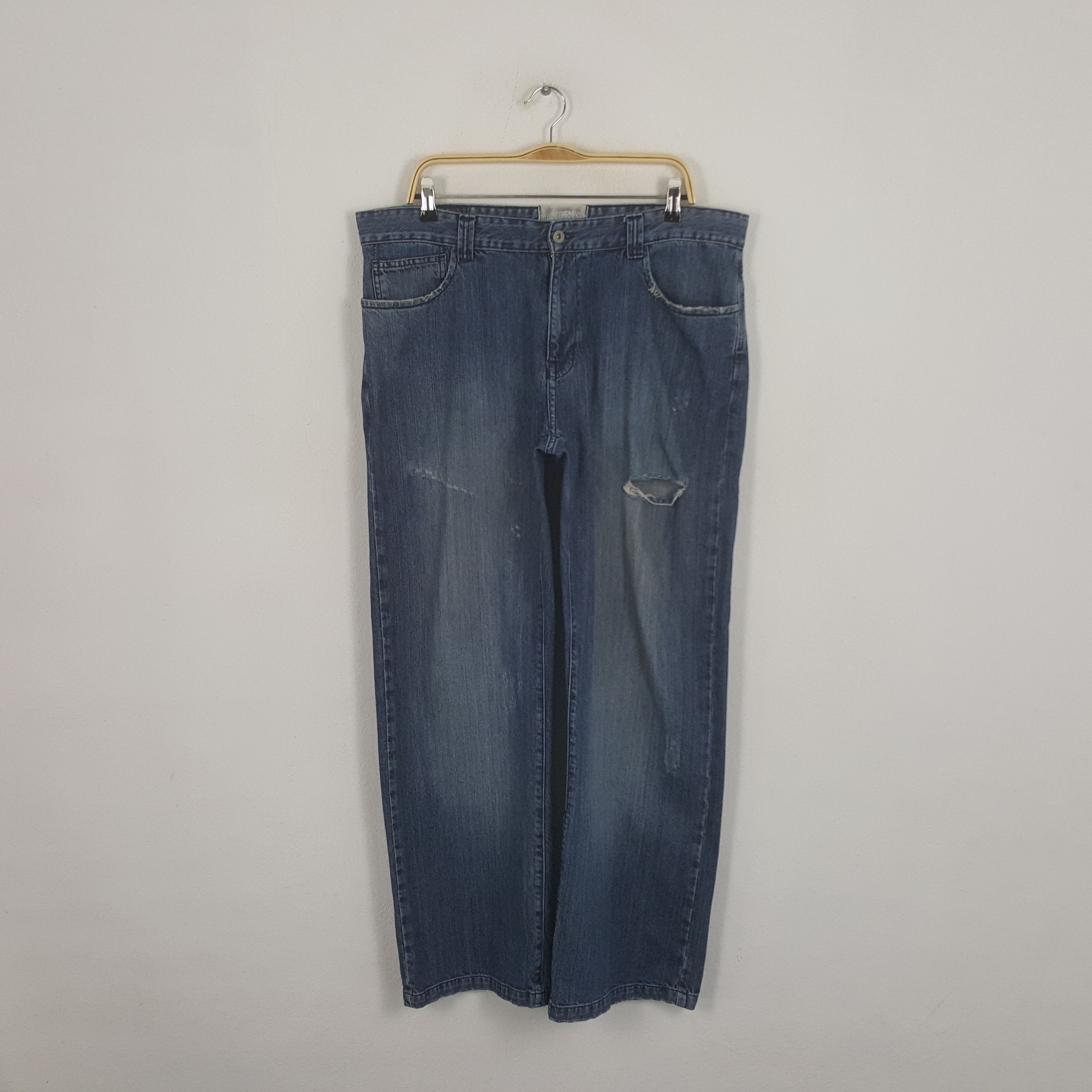 Stussy × Vintage Vintage Stussy Garment.Co Streetwear Style Denim Jeans Size US 38 / EU 54 - 4 Thumbnail