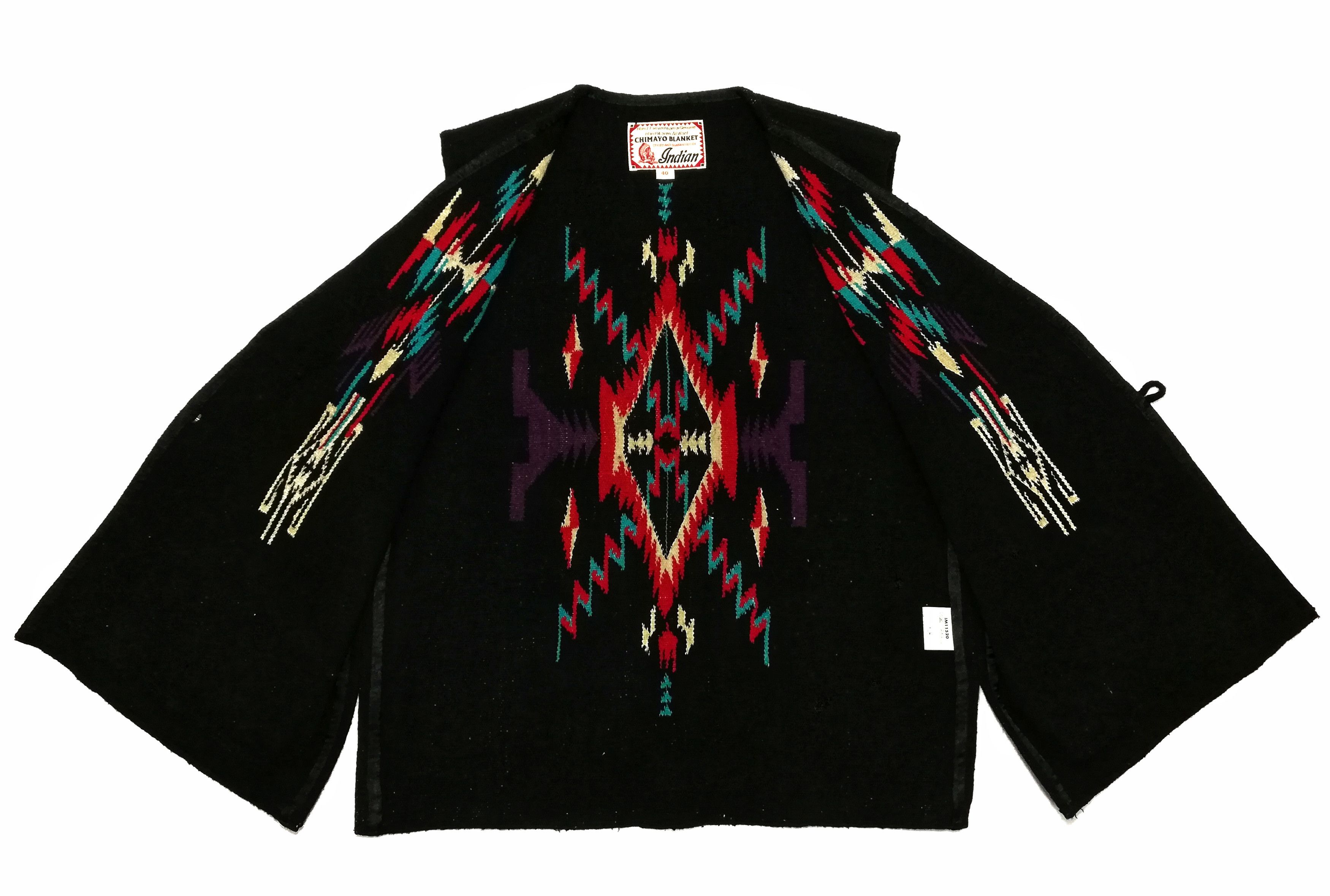 Indian Motorcycle × Toyo Enterprises 🔥Hand Tailored From A Genuine Chimayo Blanket Navajo🔥 Size US M / EU 48-50 / 2 - 5 Thumbnail