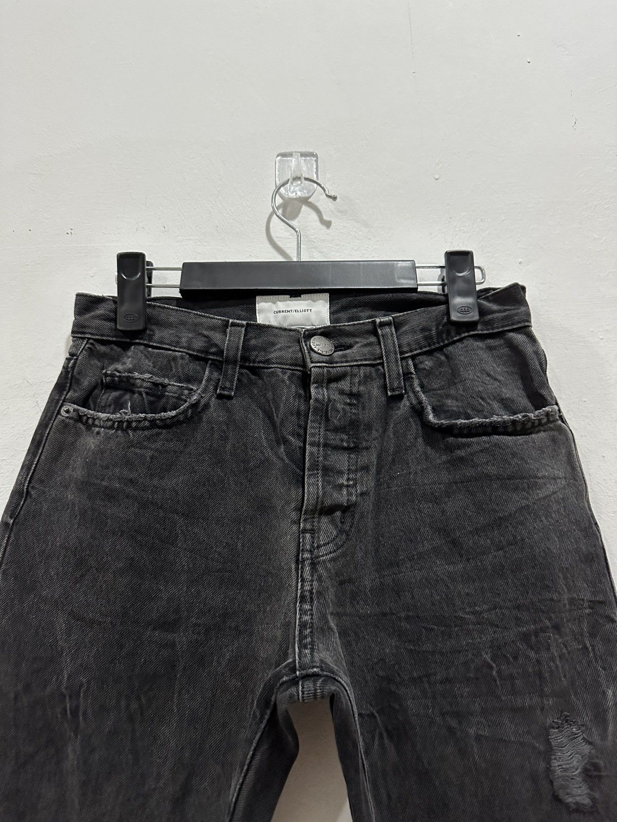 Current/Elliot Current/Elliot distressed denim pant jeans Size US 27 - 8 Thumbnail