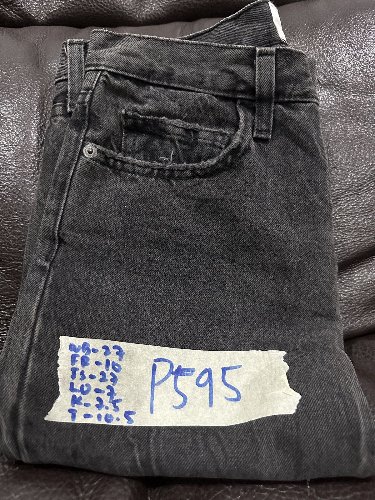 Current/Elliot Current/Elliot distressed denim pant jeans Size US 27 - 24 Thumbnail