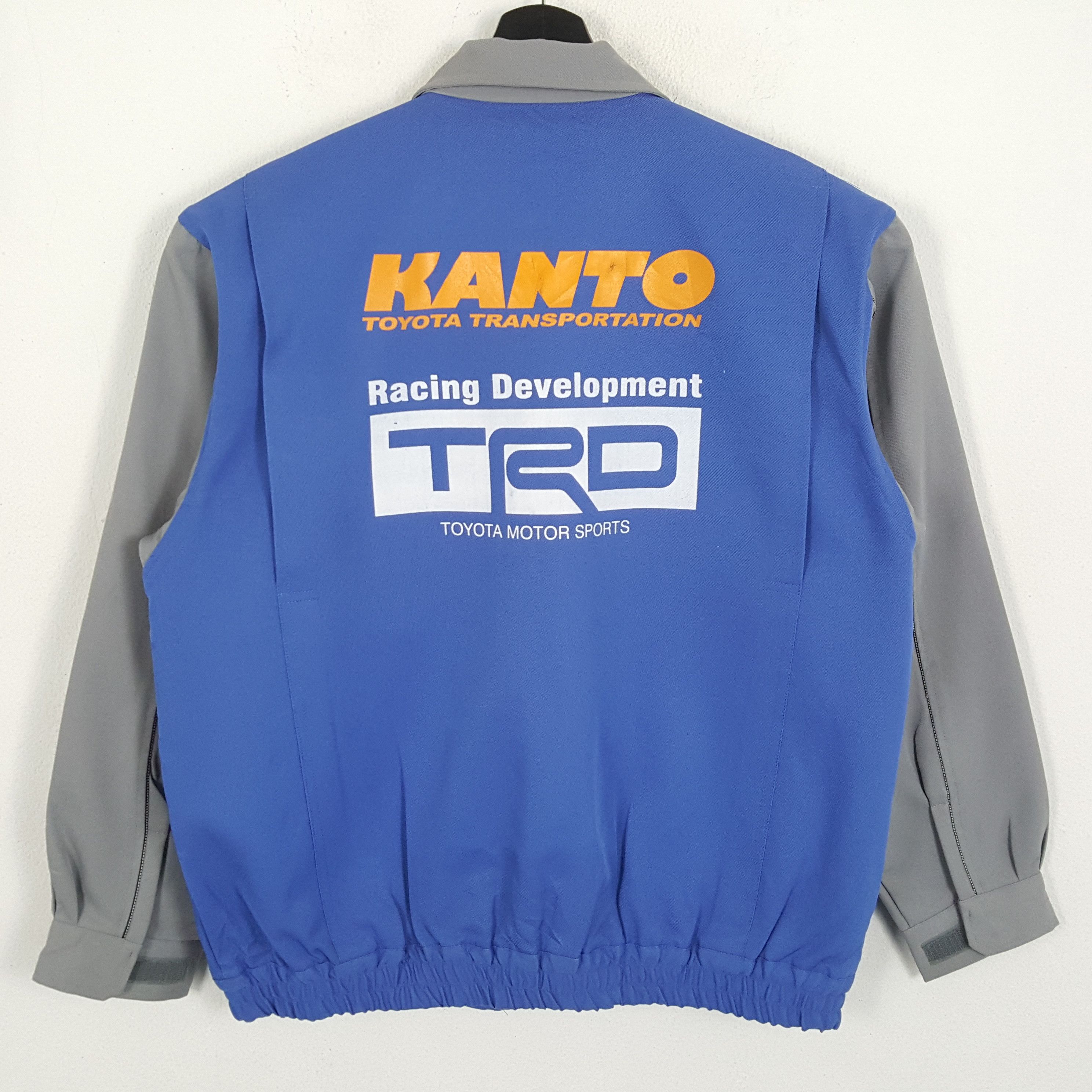 Japanese Brand × Vintage TRD TOYOTA MOTOR SPORTS Racing Team Custom Jacket Size US L / EU 52-54 / 3 - 1 Thumbnail