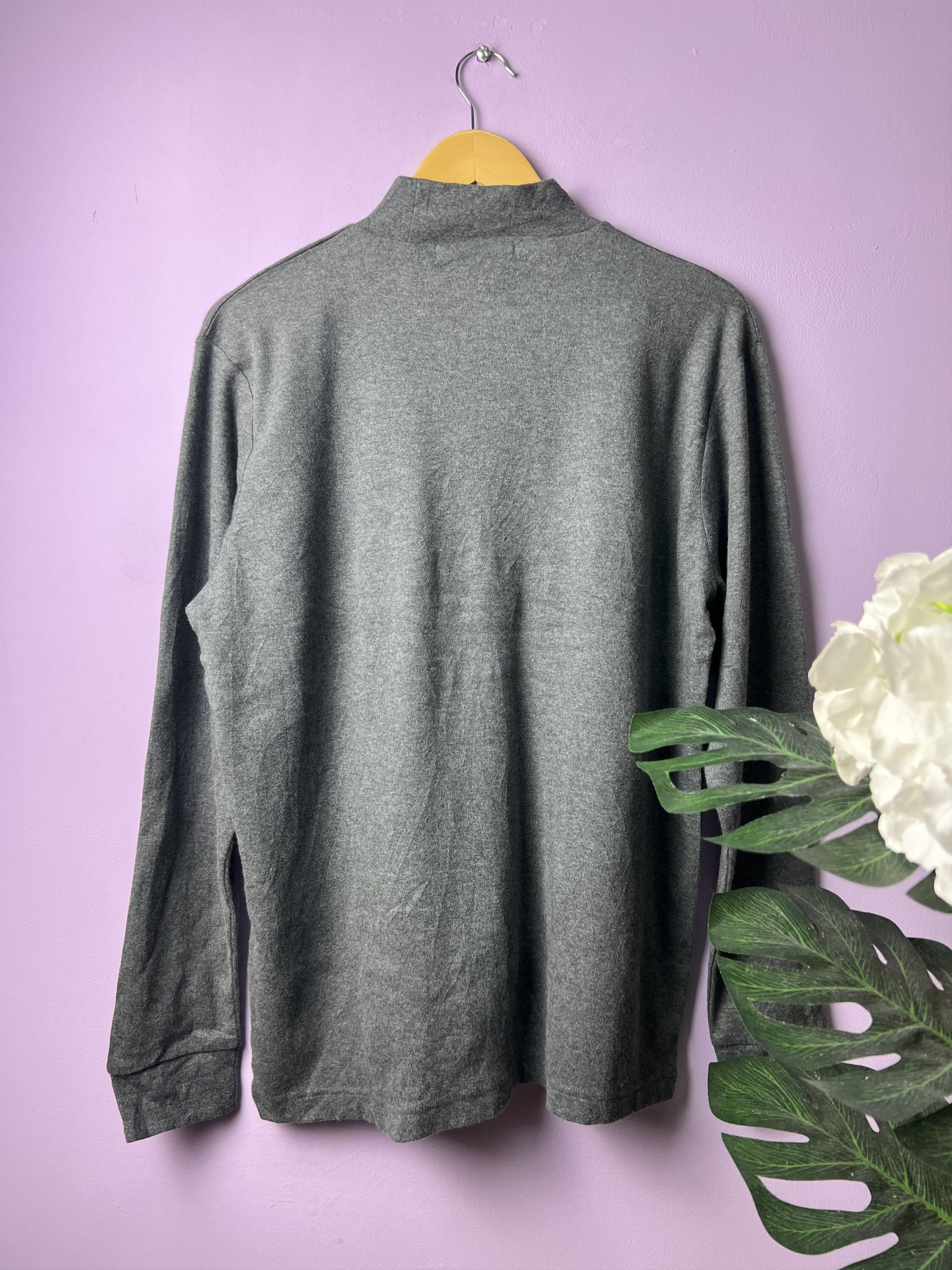 Kansai Yamamoto 🔥Kansai Jeans Mockneck Long Sleeve Tees Size US M / EU 48-50 / 2 - 3 Thumbnail