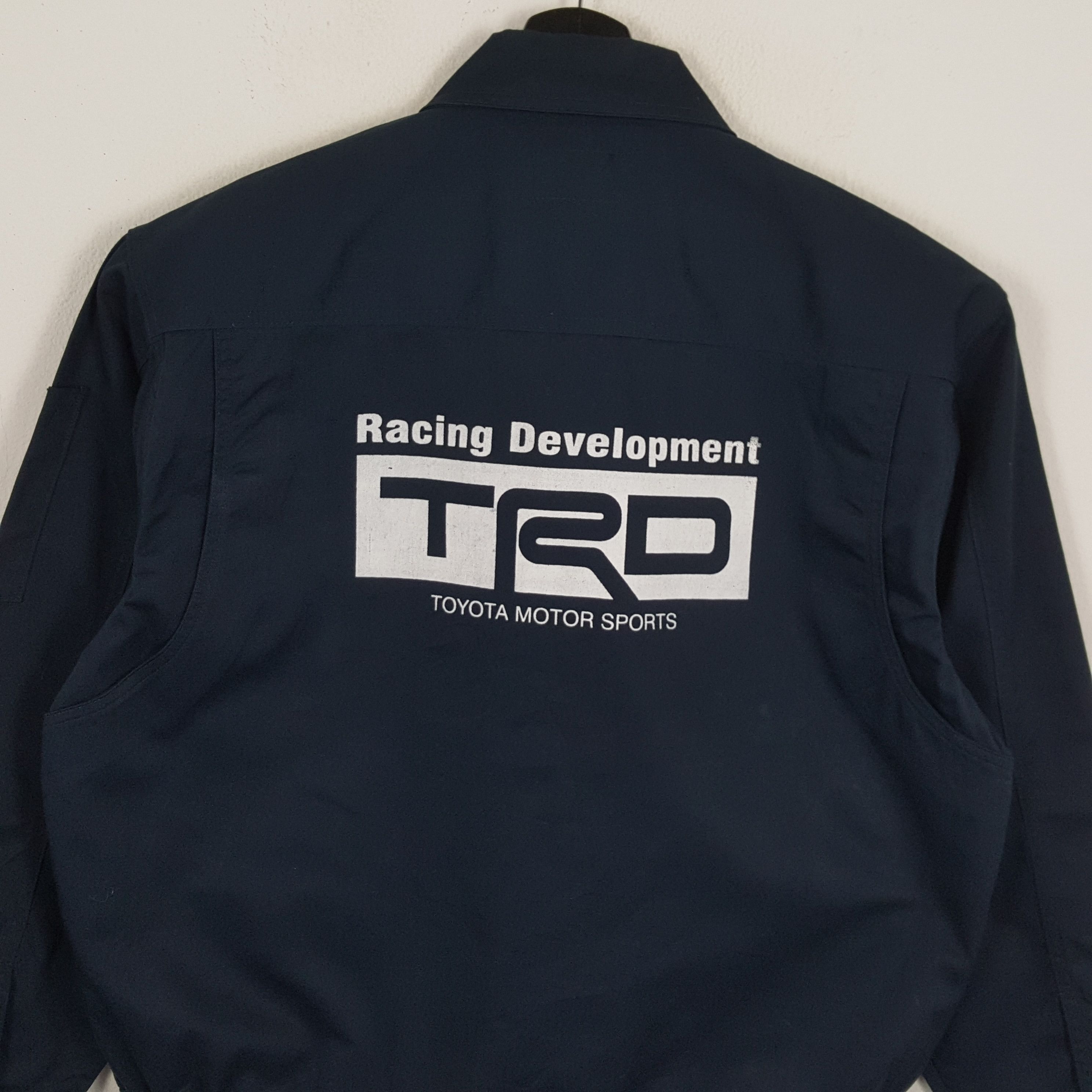 Japanese Brand × Vintage TRD TOYOTA MOTOR SPORTS Racing Team Custom Jacket Size US L / EU 52-54 / 3 - 2 Thumbnail