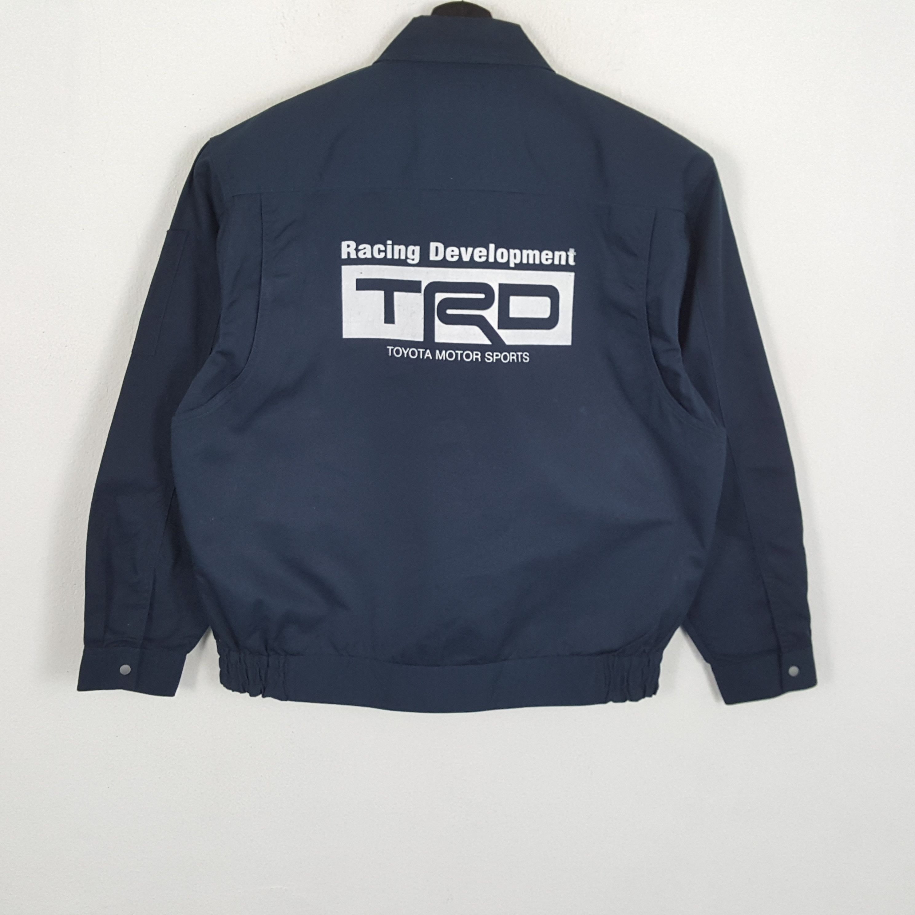 Japanese Brand × Vintage TRD TOYOTA MOTOR SPORTS Racing Team Custom Jacket Size US L / EU 52-54 / 3 - 1 Thumbnail