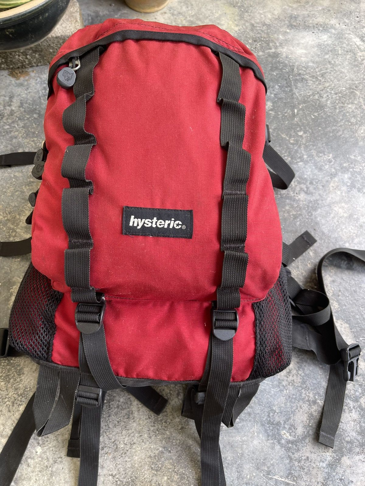 Hysteric Glamour Vintage rare find Hysteric Glamour USA hiking bagpack Size ONE SIZE - 6 Thumbnail