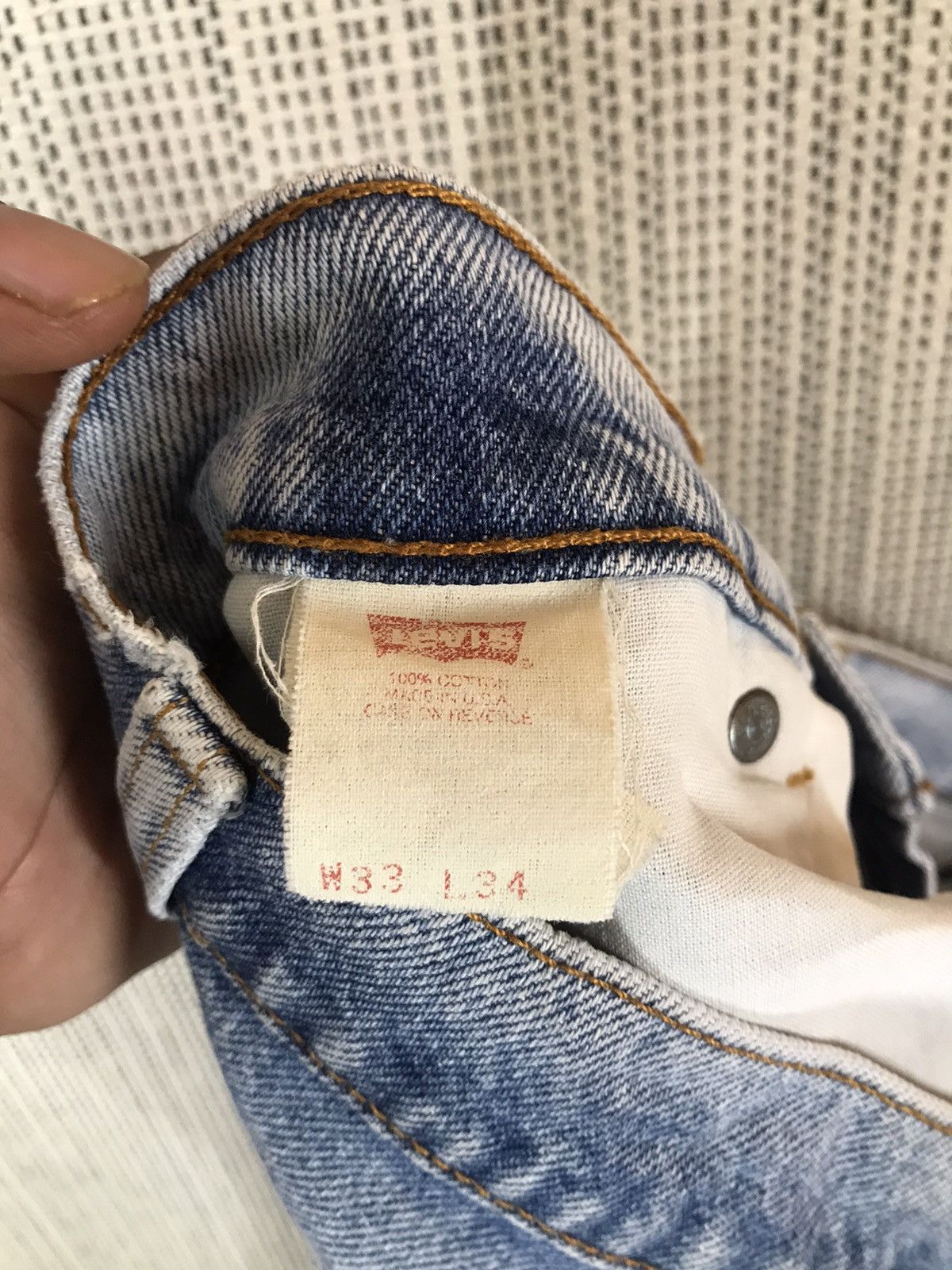 Levi's × Vintage ‼️VTG LEVIS 510 DISTRESSED DENIM Size US 32 / EU 48 - 8 Thumbnail