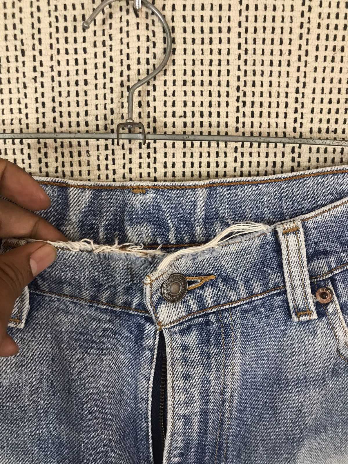 Levi's × Vintage ‼️VTG LEVIS 510 DISTRESSED DENIM Size US 32 / EU 48 - 5 Thumbnail