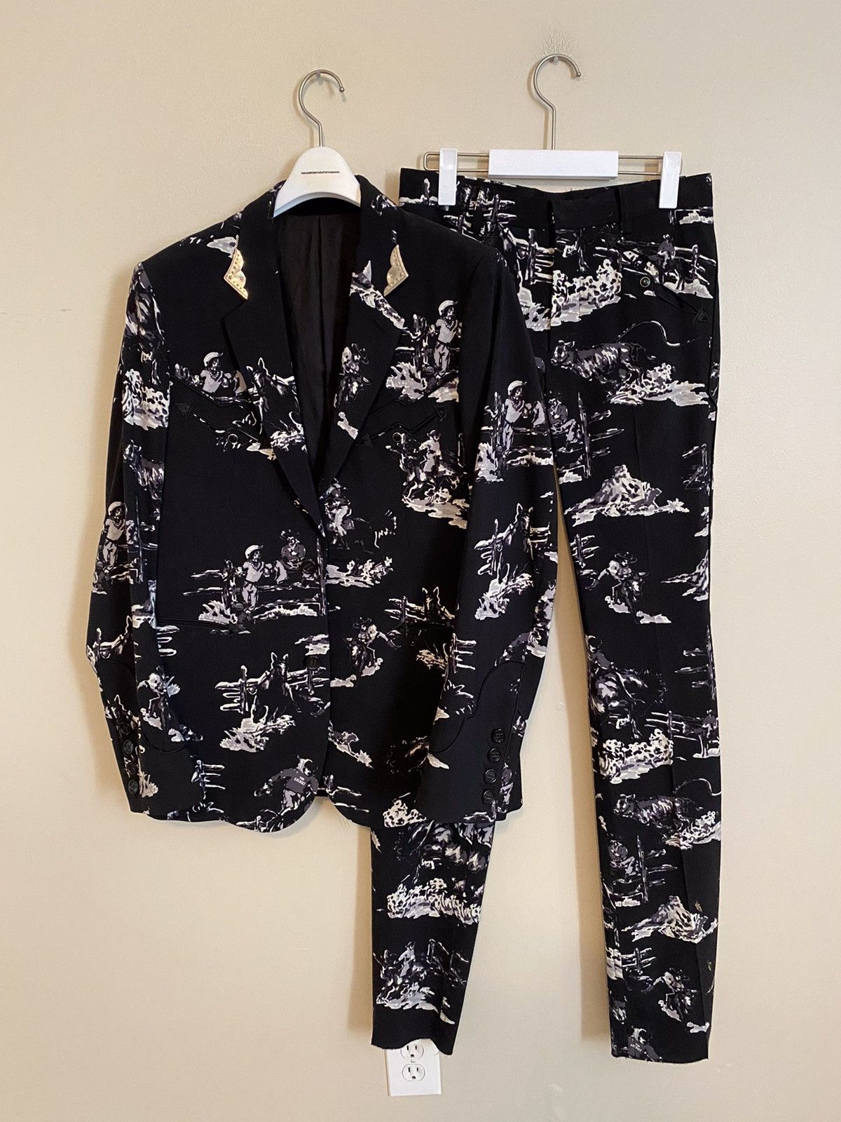 Takahiromiyashita The Soloist. SS18 cowboy suit Size US S / EU 44-46 / 1 - 2 Thumbnail
