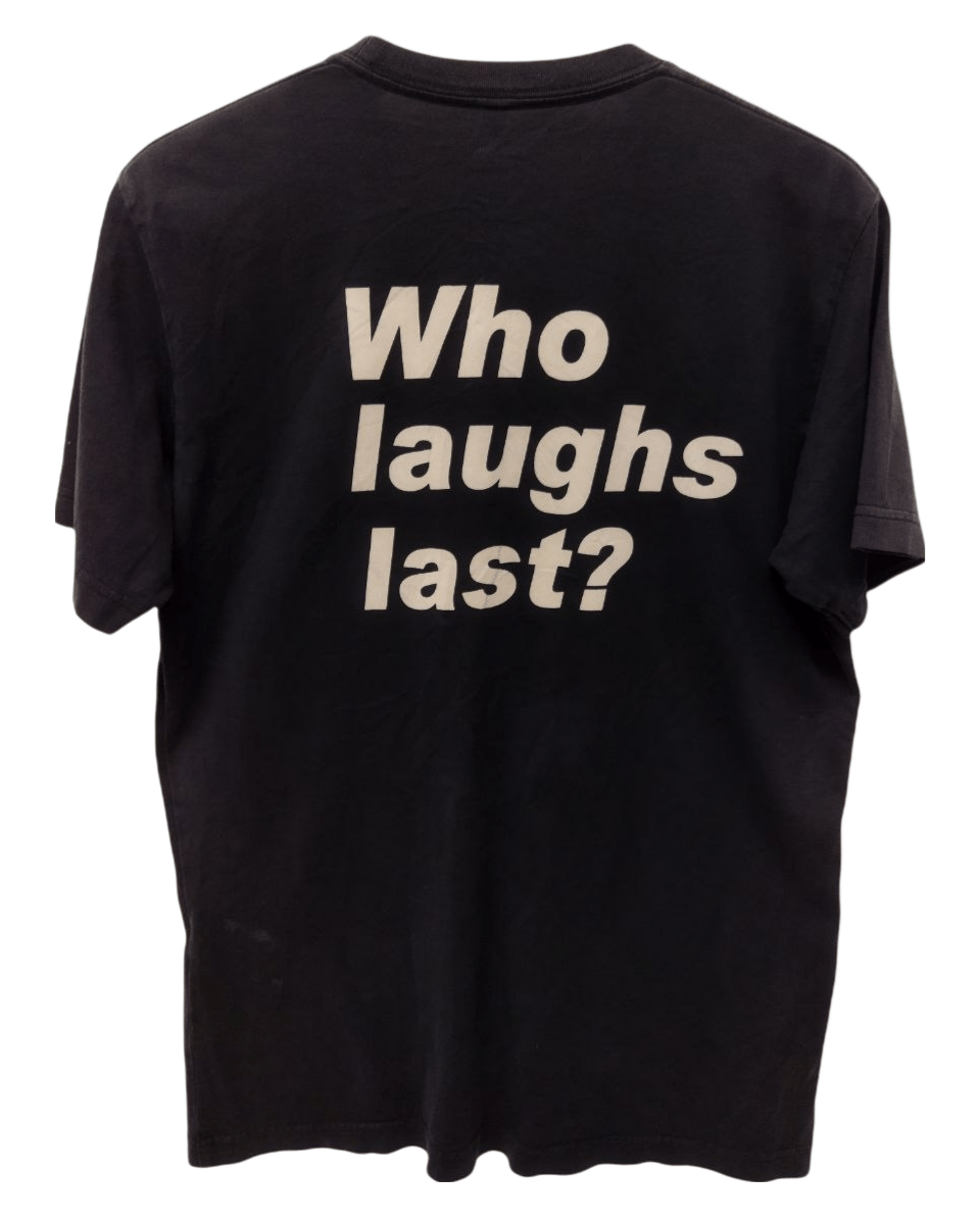 Barbara Kruger Vintage Barbara Kruger X RATM Who Laughs Last Tee Size US M / EU 48-50 / 2 - 2 Thumbnail