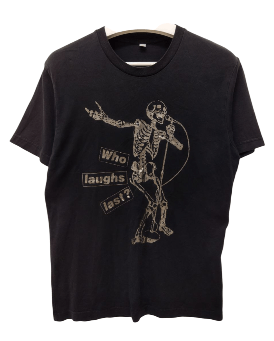 Barbara Kruger Vintage Barbara Kruger X RATM Who Laughs Last Tee Size US M / EU 48-50 / 2 - 1 Thumbnail