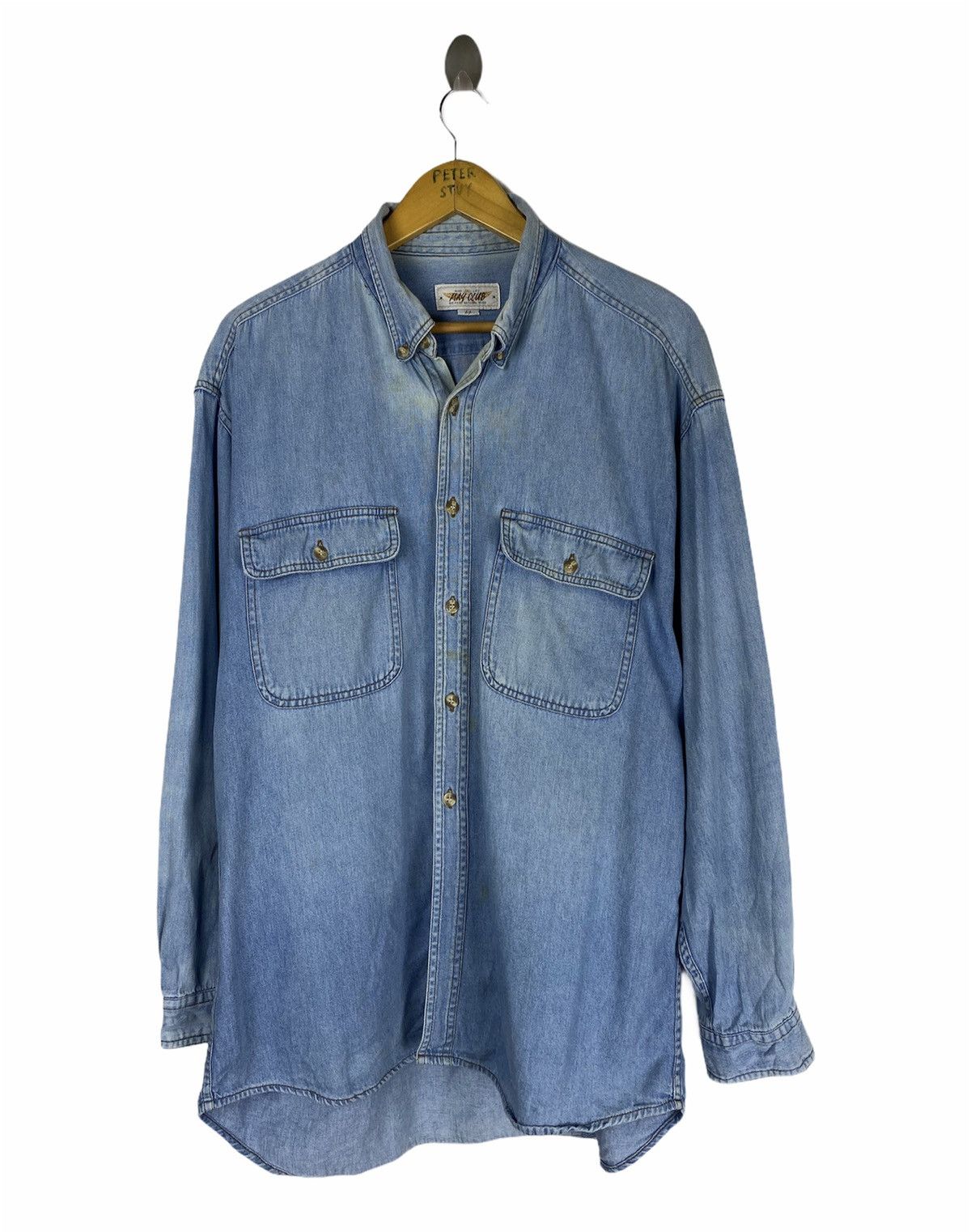 Japanese Brand 🔥MAY CLUB DENIM JACKET Size US L / EU 52-54 / 3 - 1 Thumbnail