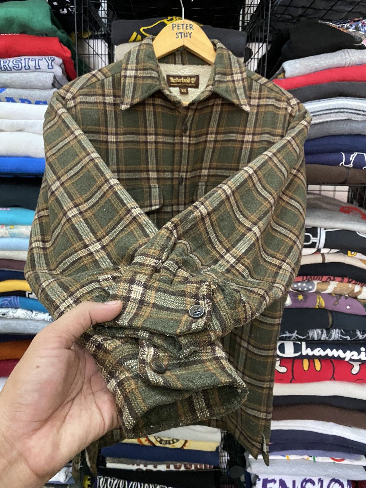 Timberland Timberland Flannel Jacket Size US XS / EU 42 / 0 - 7 Thumbnail