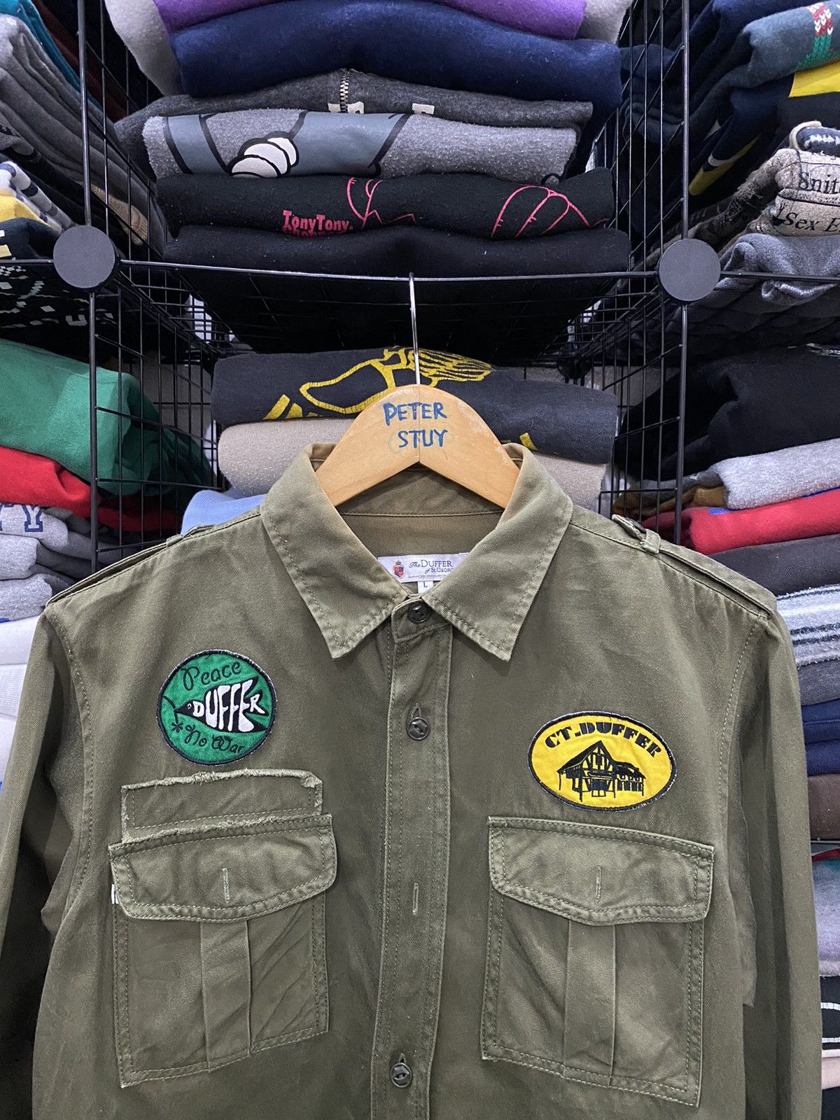 The Duffer of St.George DUFFER OF ST GEORGE HUNTING SHIRT Size US L / EU 52-54 / 3 - 2 Thumbnail