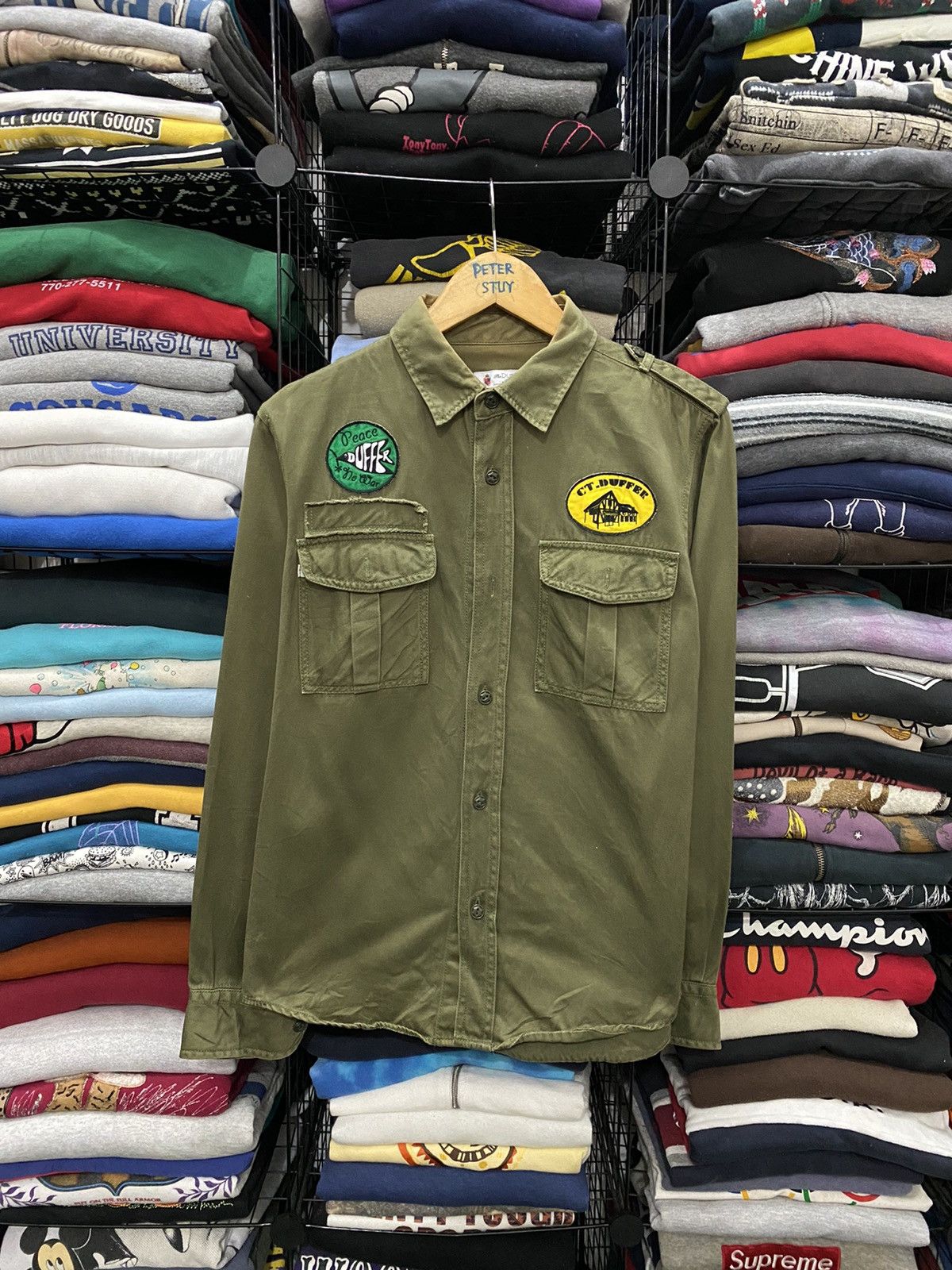 The Duffer of St.George DUFFER OF ST GEORGE HUNTING SHIRT Size US L / EU 52-54 / 3 - 1 Thumbnail