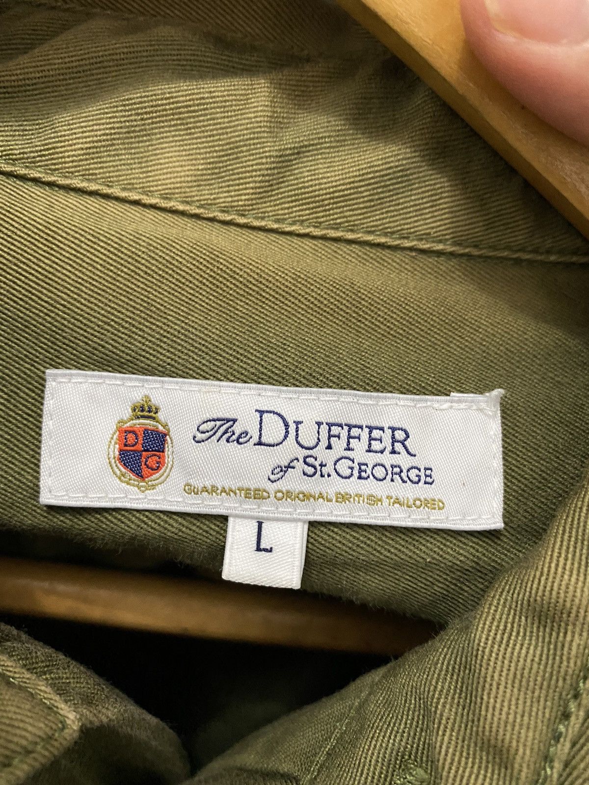 The Duffer of St.George DUFFER OF ST GEORGE HUNTING SHIRT Size US L / EU 52-54 / 3 - 10 Thumbnail