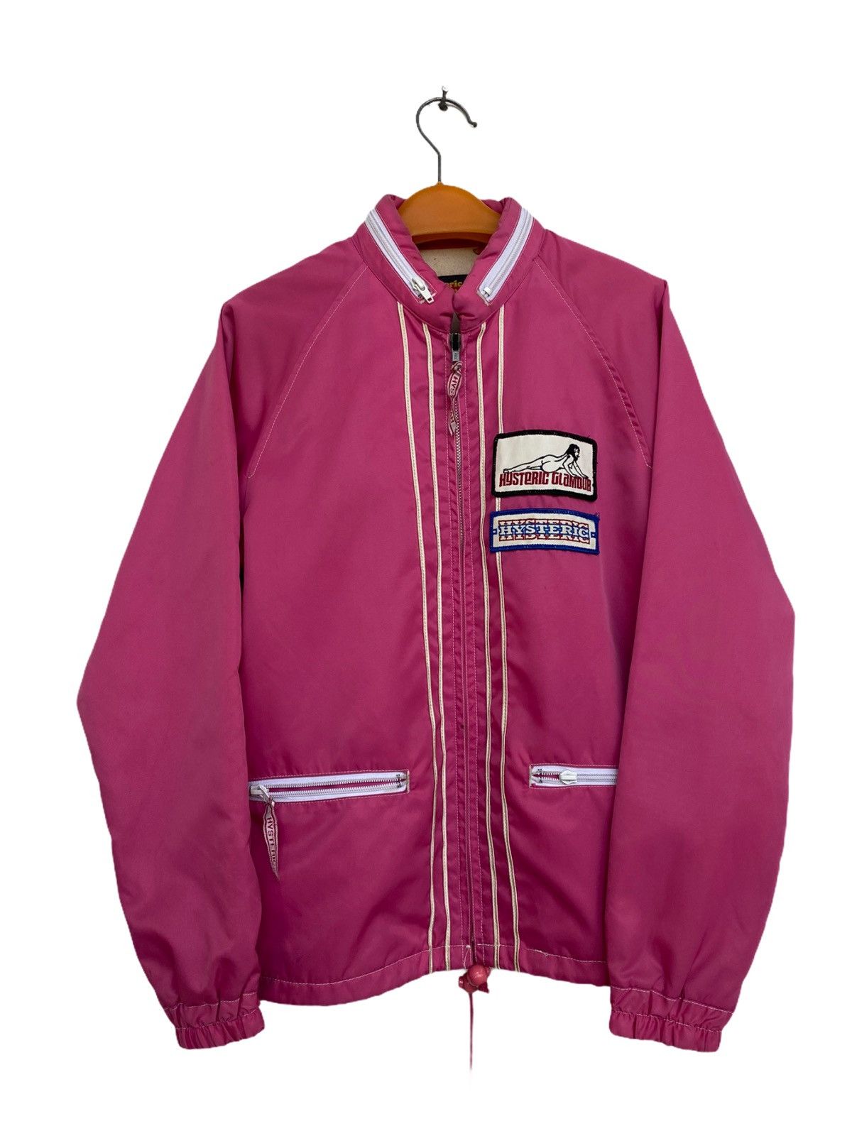 VINTAGE HYSTERIC GLAMOUR ZIPPER JACKET NICE DESIGN