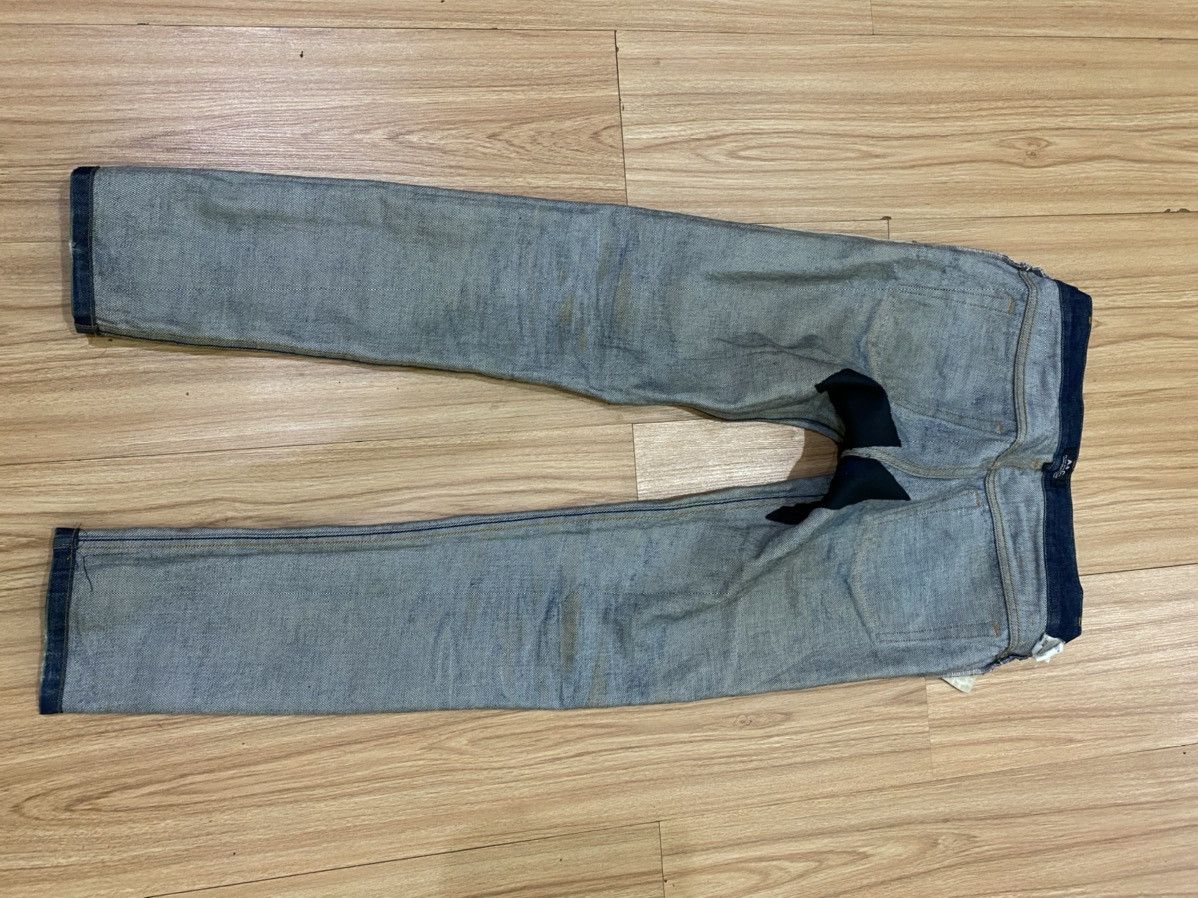 A.P.C. APC BLUE DISTRESS DENIME PANT Size US 31 - 17 Thumbnail