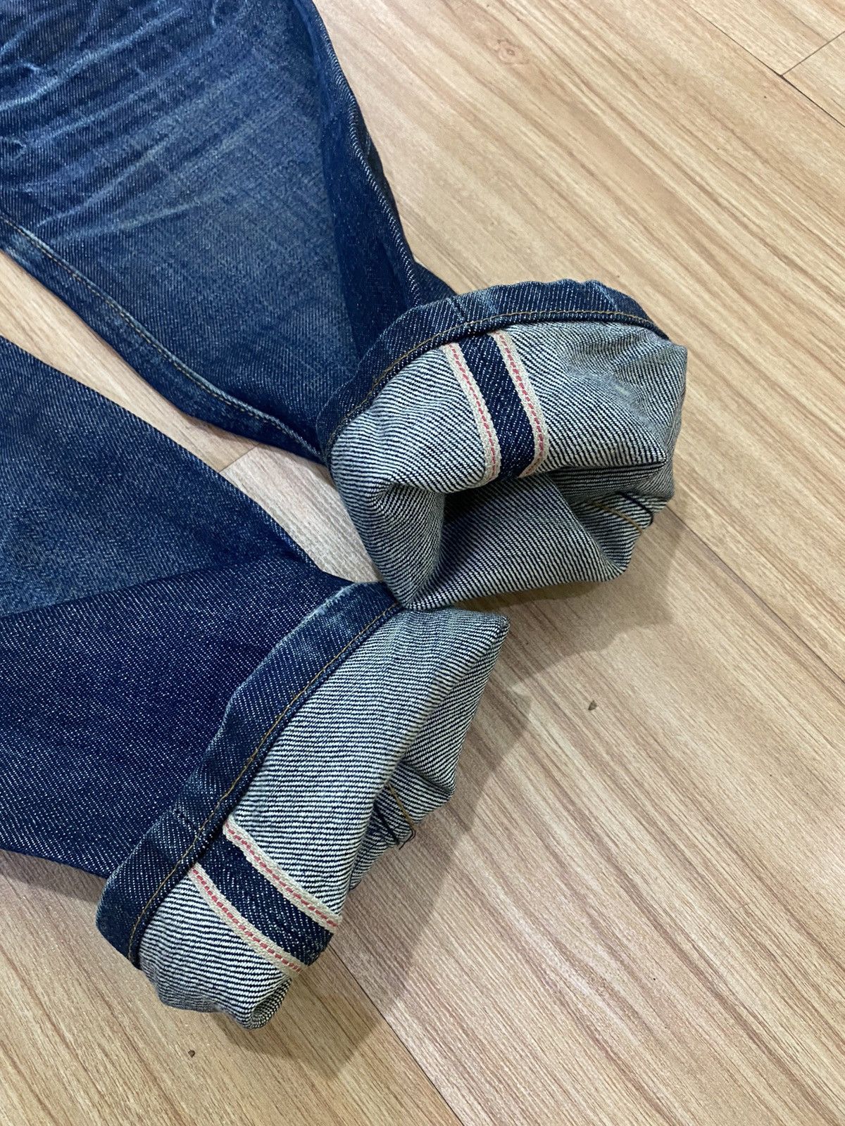 A.P.C. APC BLUE DISTRESS DENIME PANT Size US 31 - 11 Thumbnail