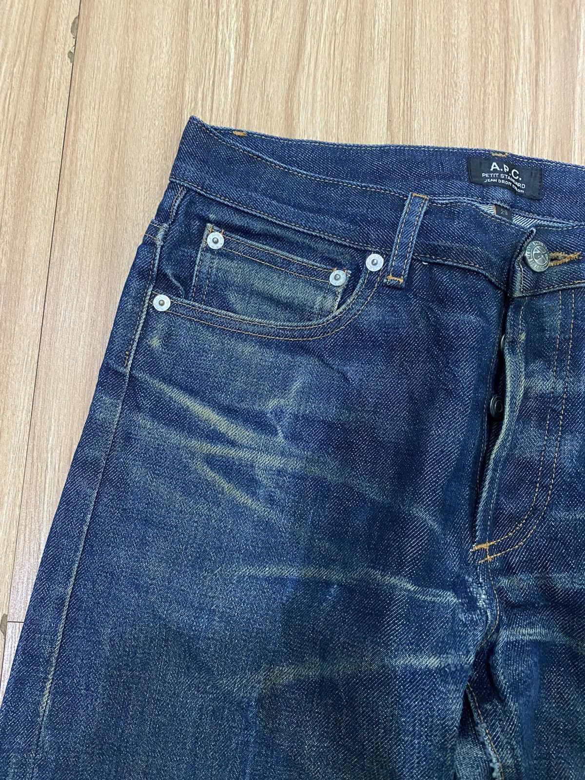 A.P.C. APC BLUE DISTRESS DENIME PANT Size US 31 - 5 Thumbnail