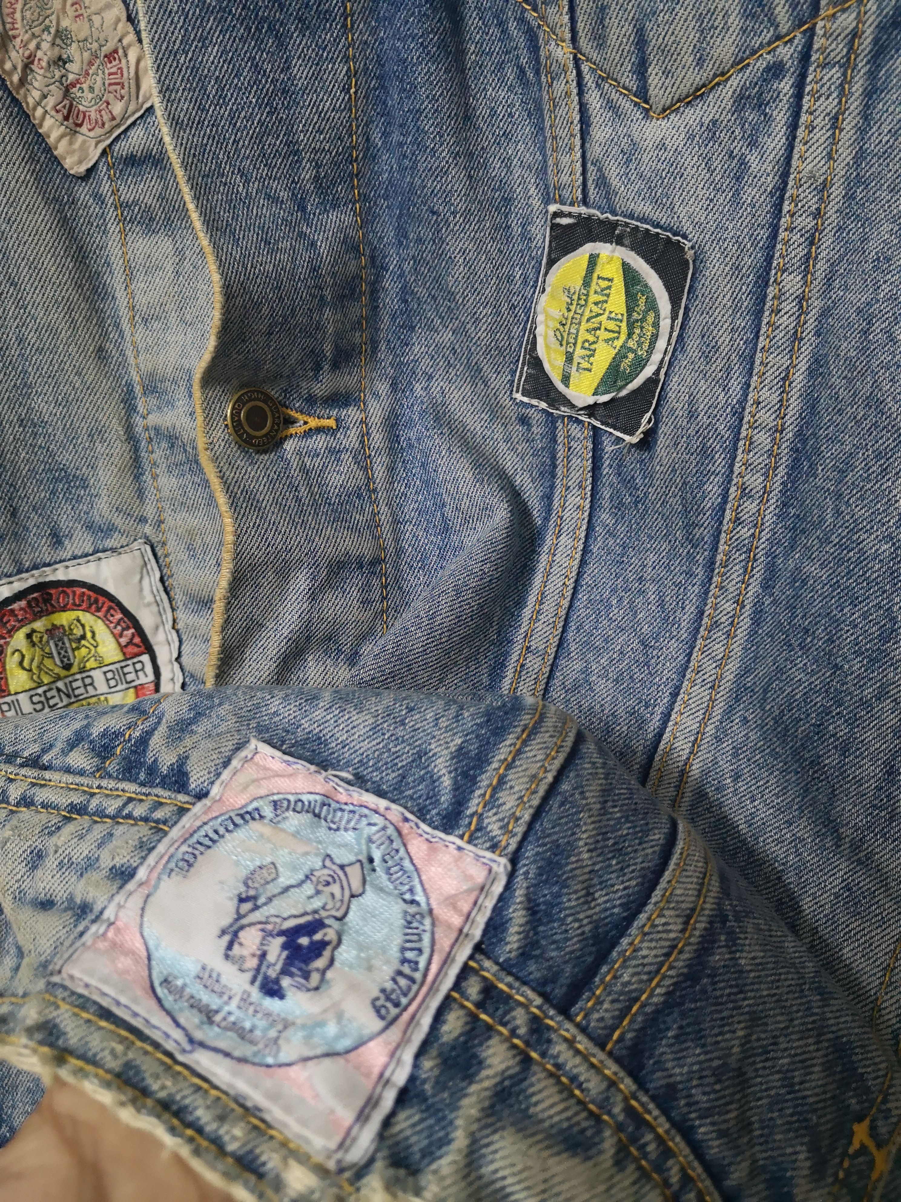 Vintage 🔥RARE🔥Vintage Denime Patch Work Jacket Nice Style Size US L / EU 52-54 / 3 - 7 Thumbnail