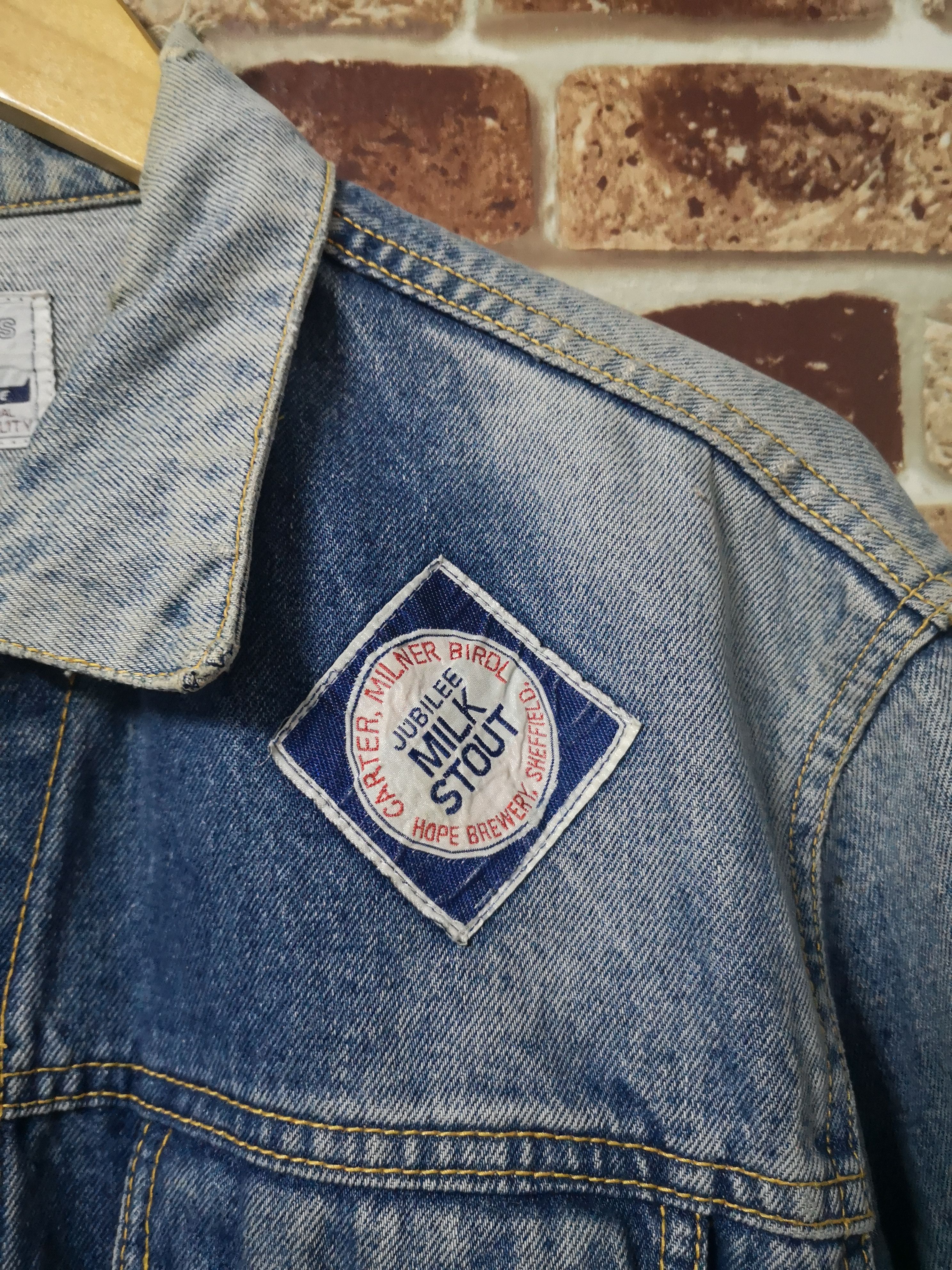 Vintage 🔥RARE🔥Vintage Denime Patch Work Jacket Nice Style Size US L / EU 52-54 / 3 - 6 Thumbnail