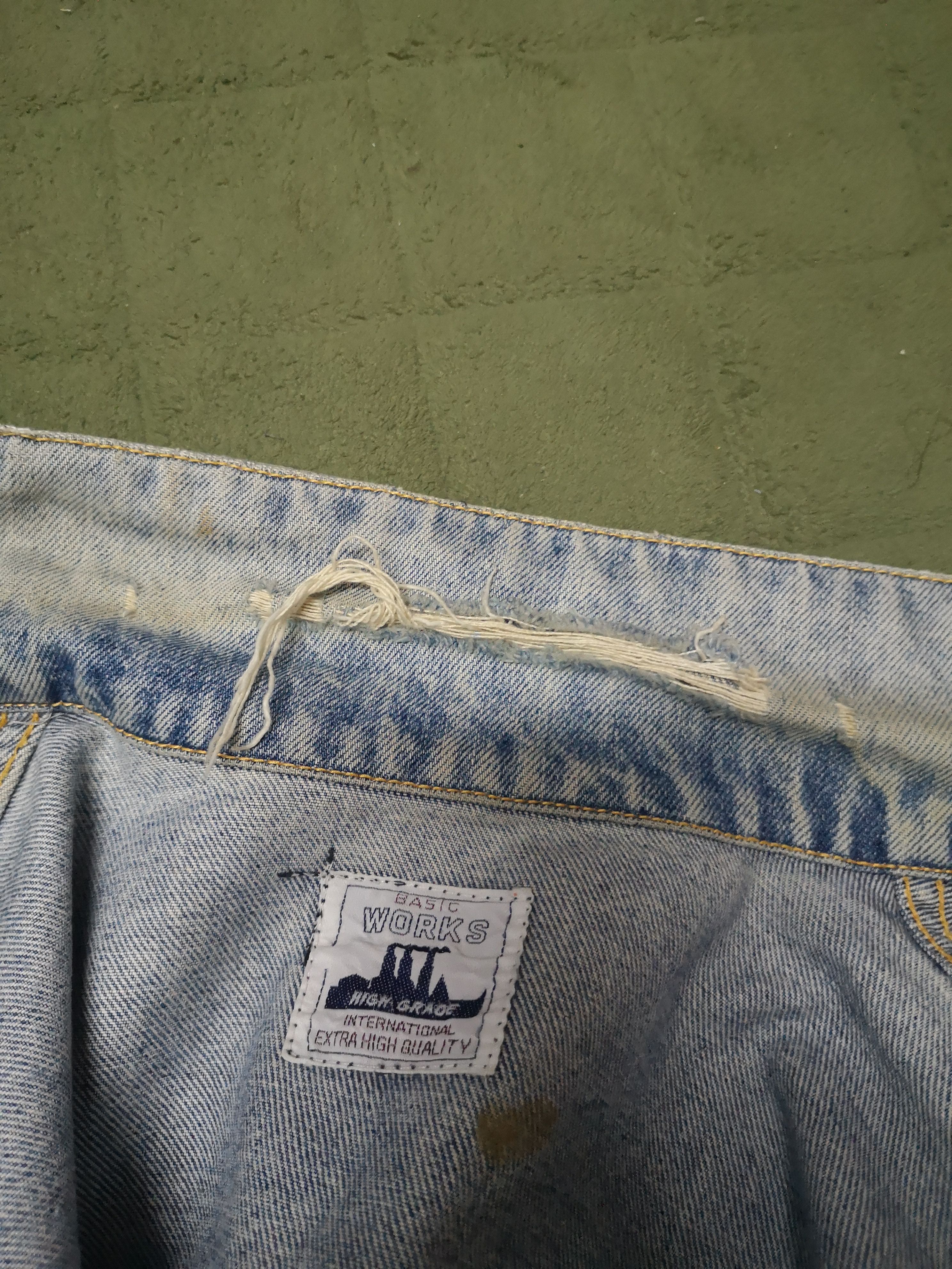 Vintage 🔥RARE🔥Vintage Denime Patch Work Jacket Nice Style Size US L / EU 52-54 / 3 - 18 Thumbnail