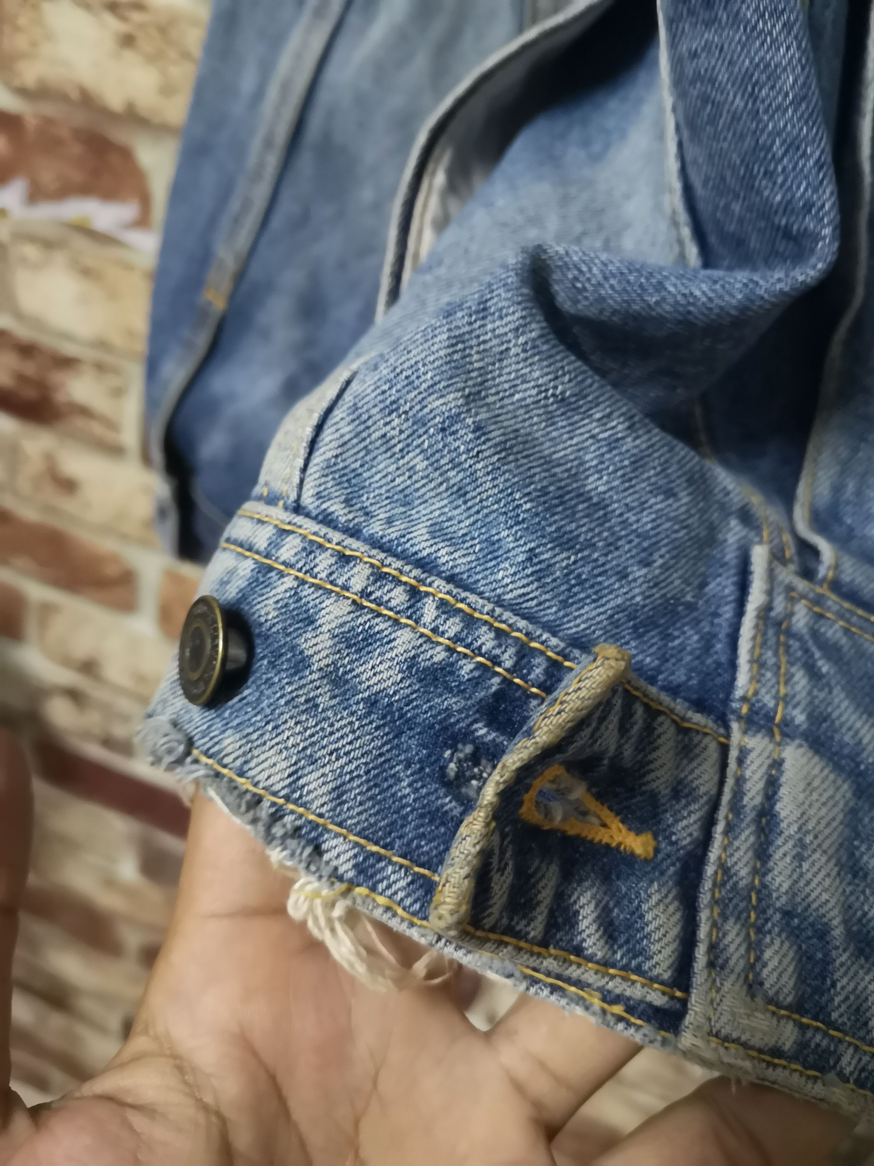 Vintage 🔥RARE🔥Vintage Denime Patch Work Jacket Nice Style Size US L / EU 52-54 / 3 - 12 Thumbnail