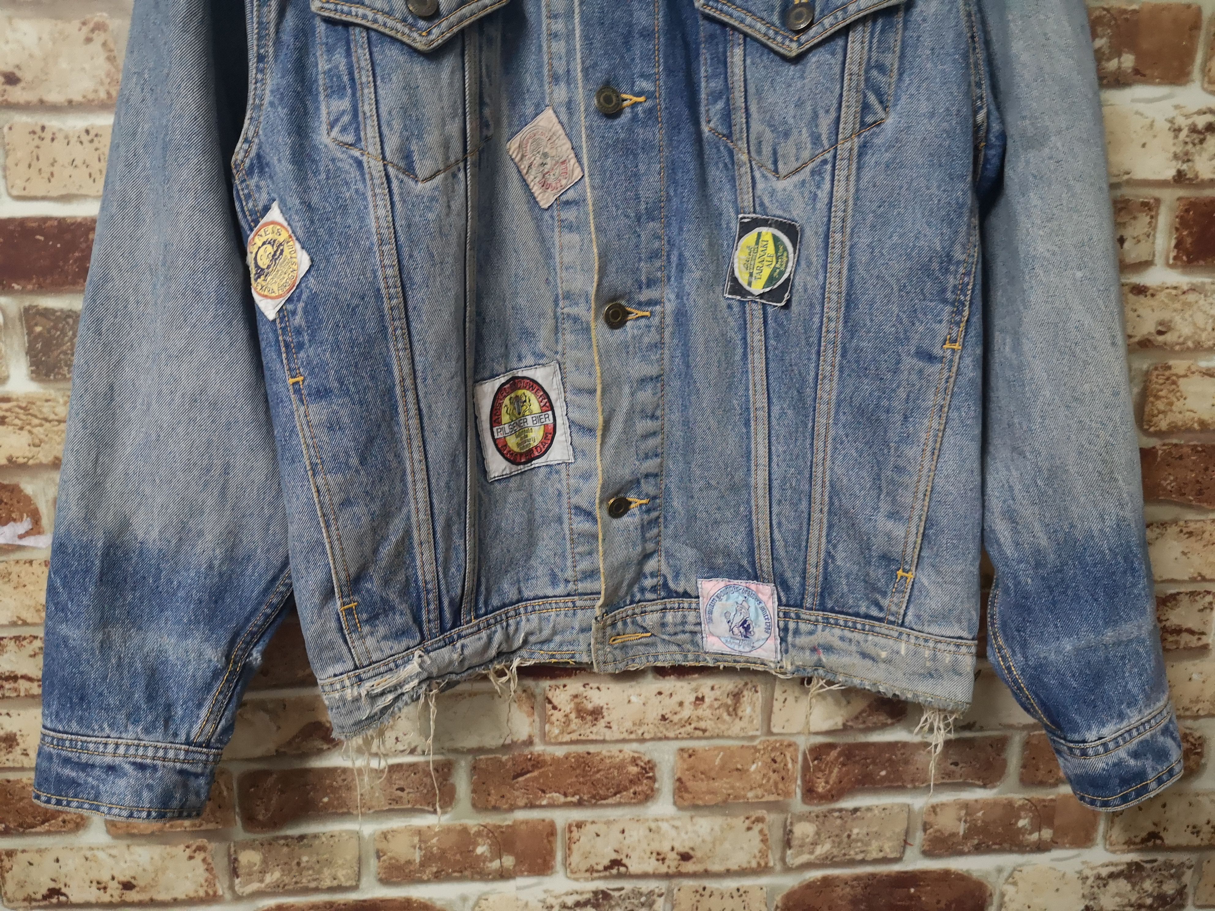 Vintage 🔥RARE🔥Vintage Denime Patch Work Jacket Nice Style Size US L / EU 52-54 / 3 - 4 Thumbnail