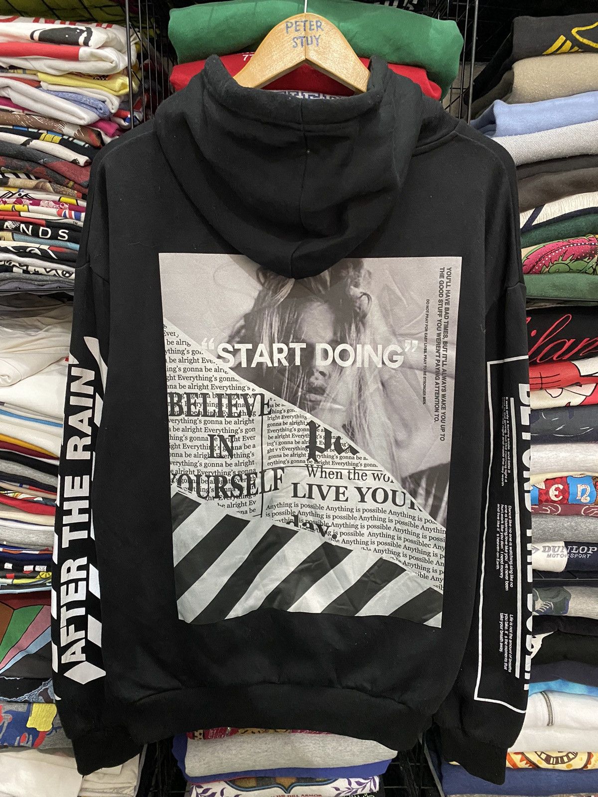 Japanese Brand Suggestion Hoddie off white design Size US M / EU 48-50 / 2 - 1 Thumbnail