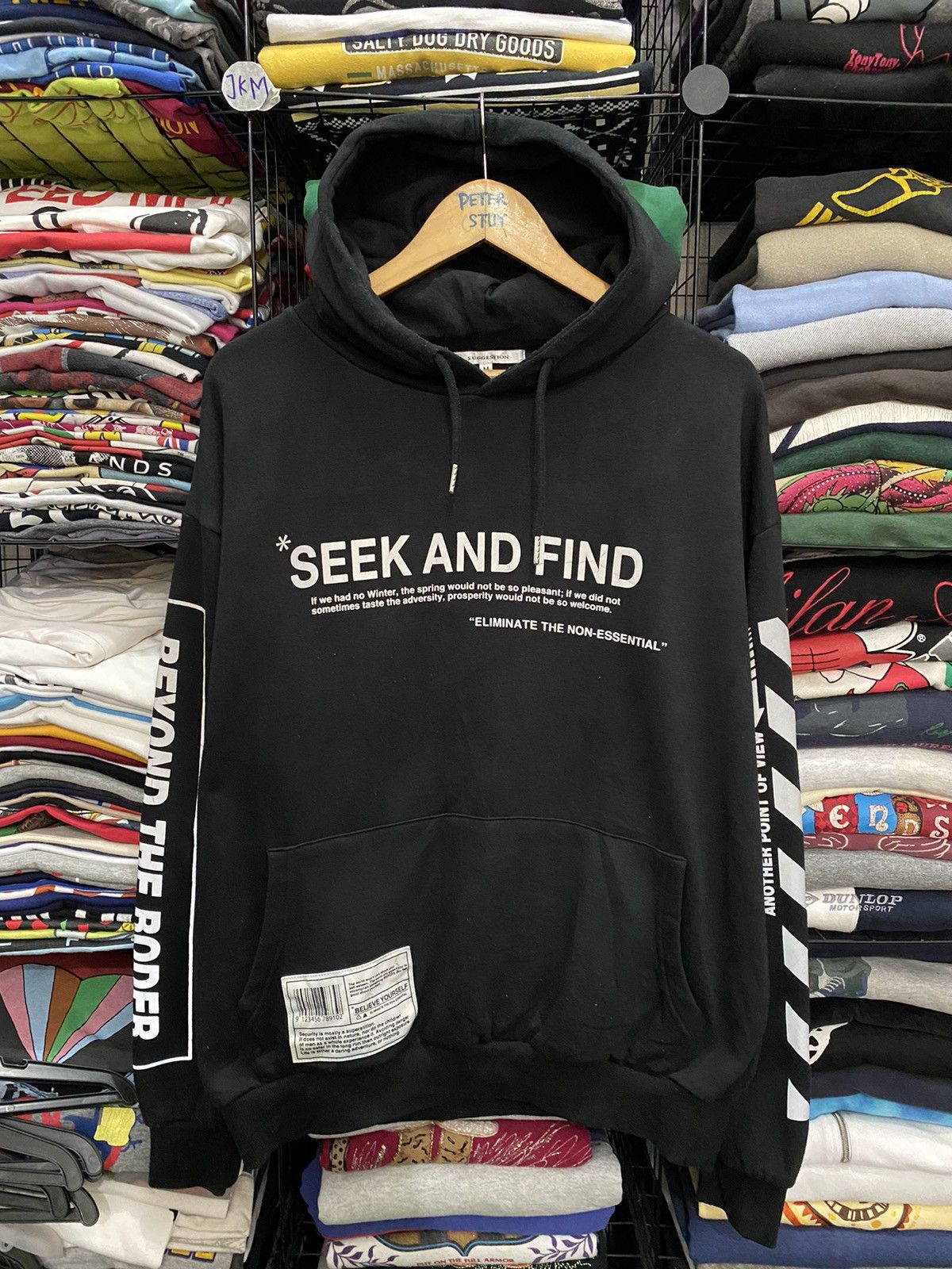 Japanese Brand Suggestion Hoddie off white design Size US M / EU 48-50 / 2 - 2 Thumbnail