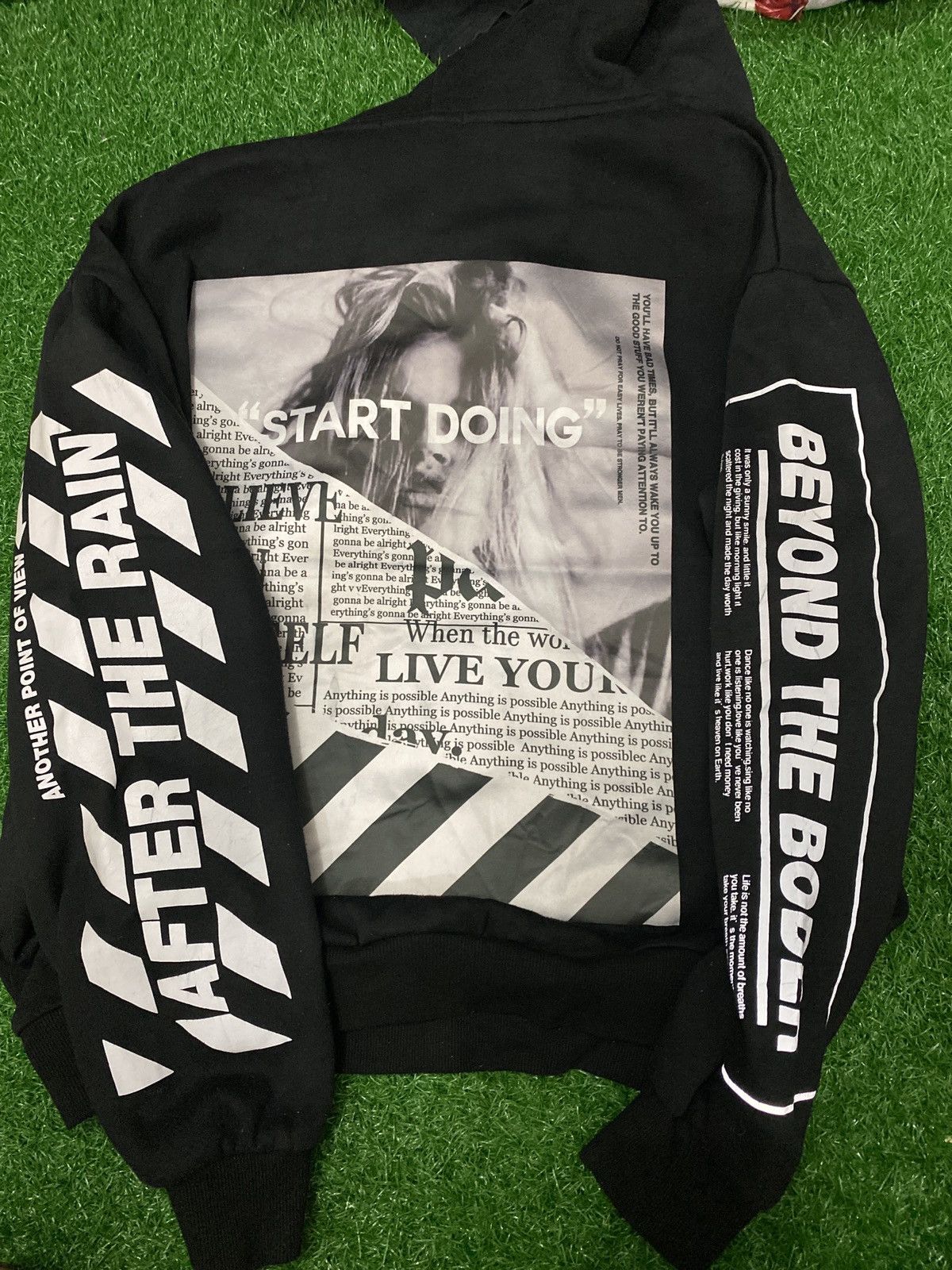 Japanese Brand Suggestion Hoddie off white design Size US M / EU 48-50 / 2 - 9 Thumbnail