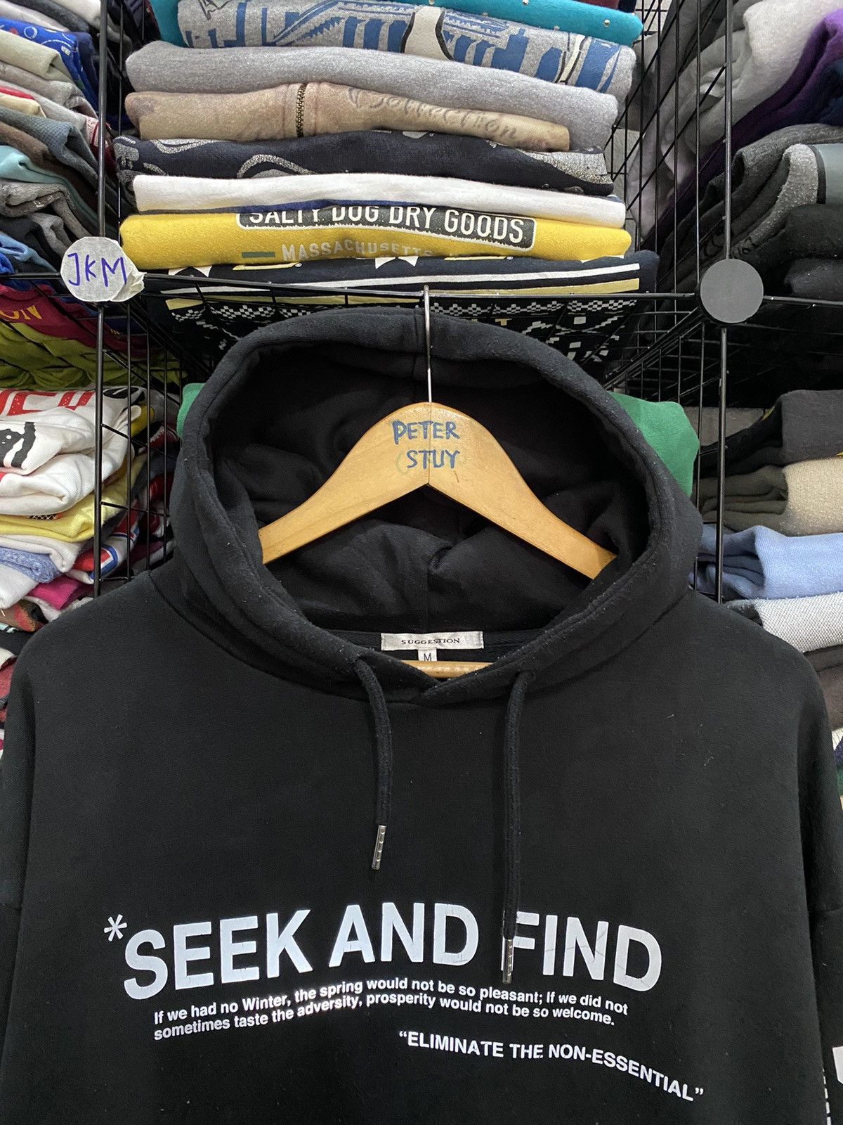 Japanese Brand Suggestion Hoddie off white design Size US M / EU 48-50 / 2 - 4 Thumbnail