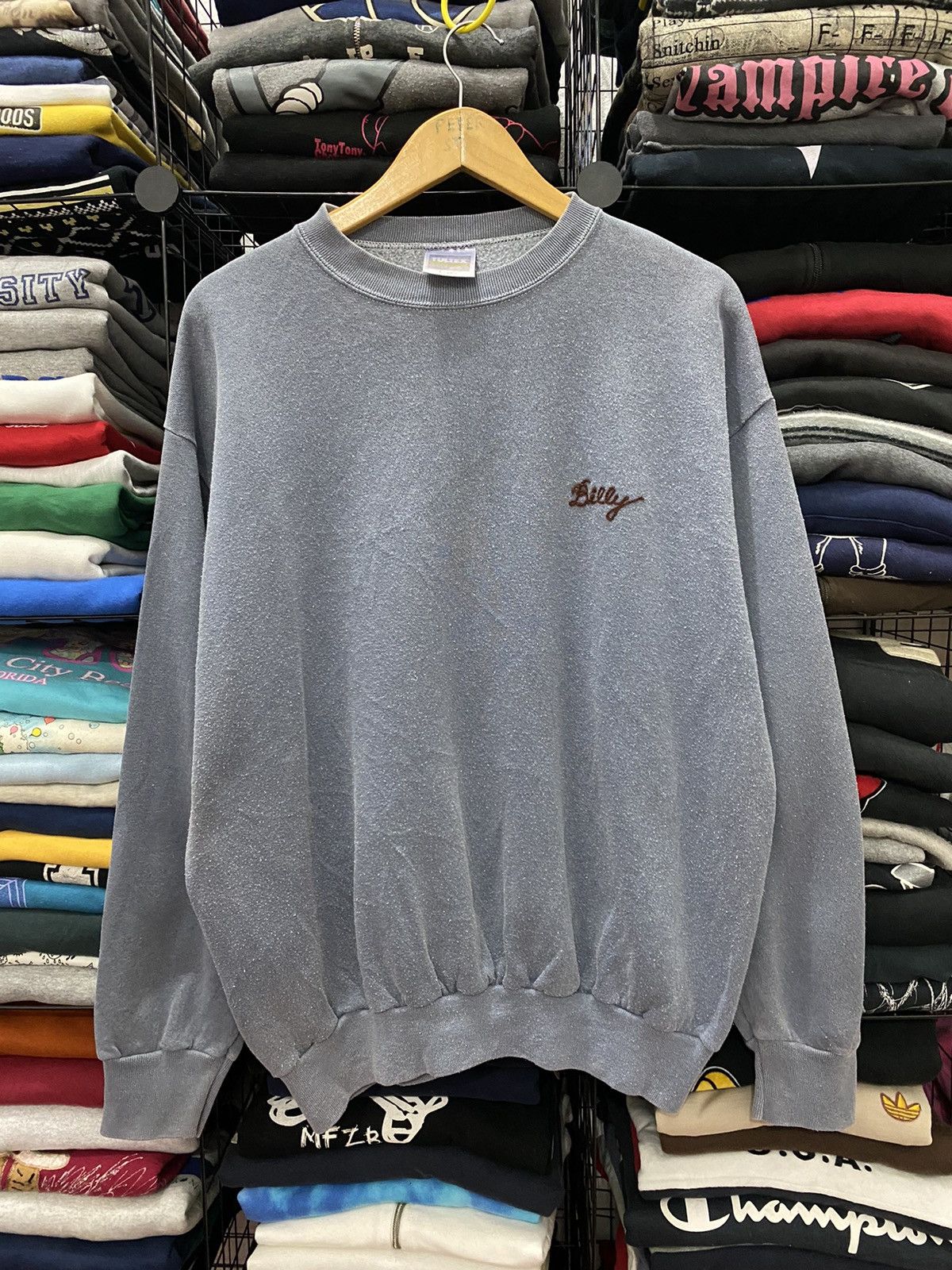 Tultex × Vintage VINTAGE 80’s BILLY SWEATSHIRT Size US XL / EU 56 / 4 - 1 Thumbnail