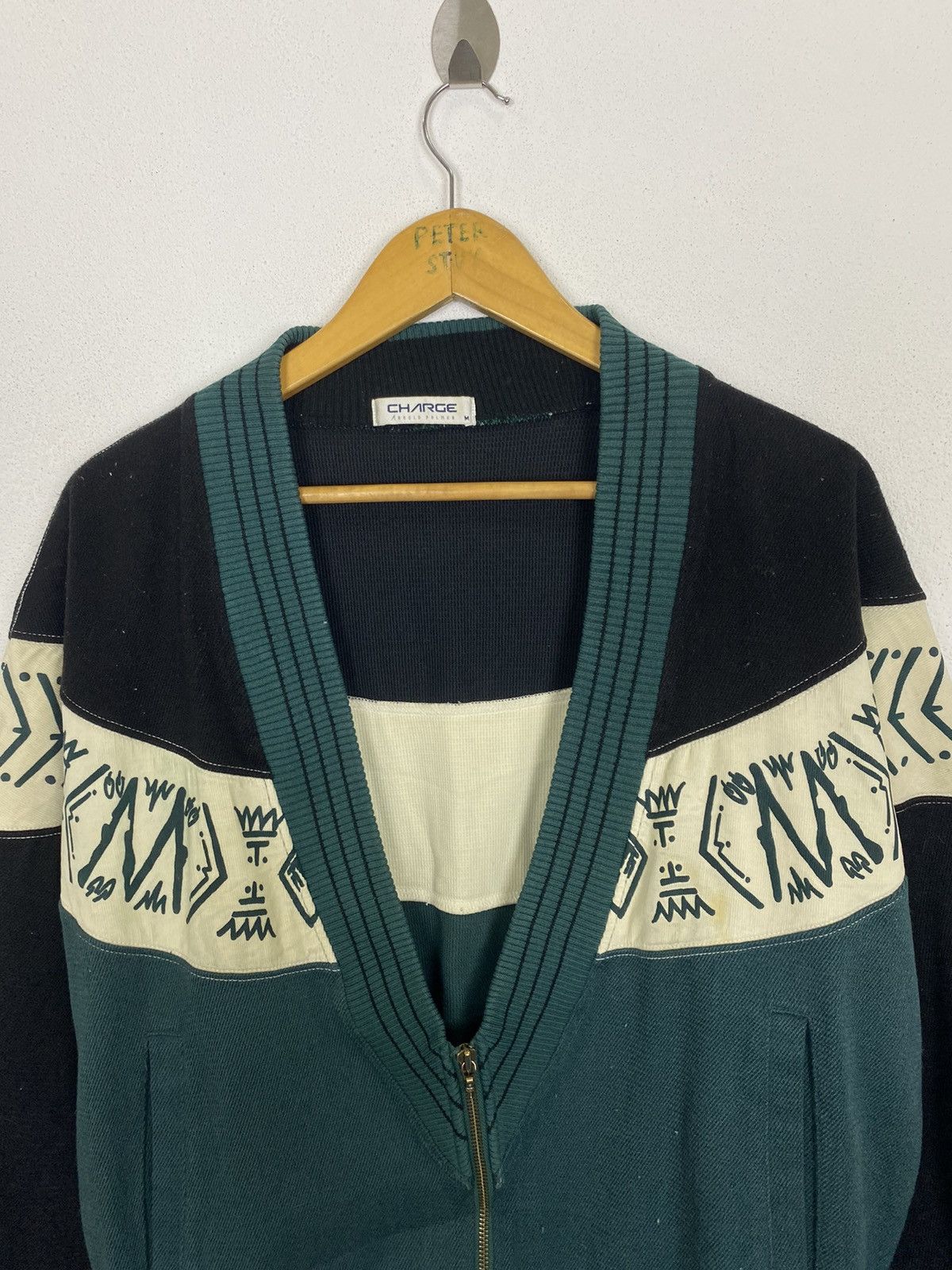 Japanese Brand × Palmer Trading Company VINTAGE CHARGE by ARNOLD PALMER CARDIGAN STYLE Size US M / EU 48-50 / 2 - 5 Thumbnail