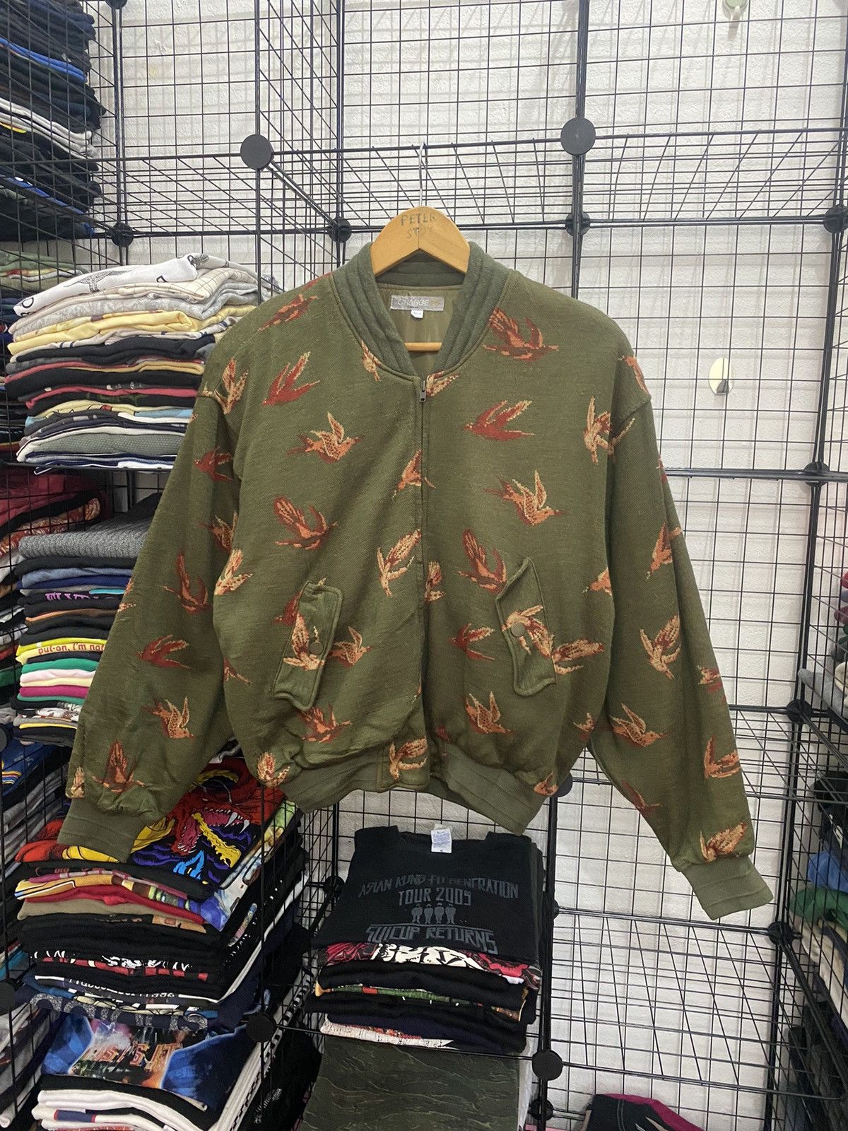 Japanese Brand × Vintage Vintage Charge by Renown Bomber Jacket Nice Design Size US M / EU 48-50 / 2 - 1 Thumbnail