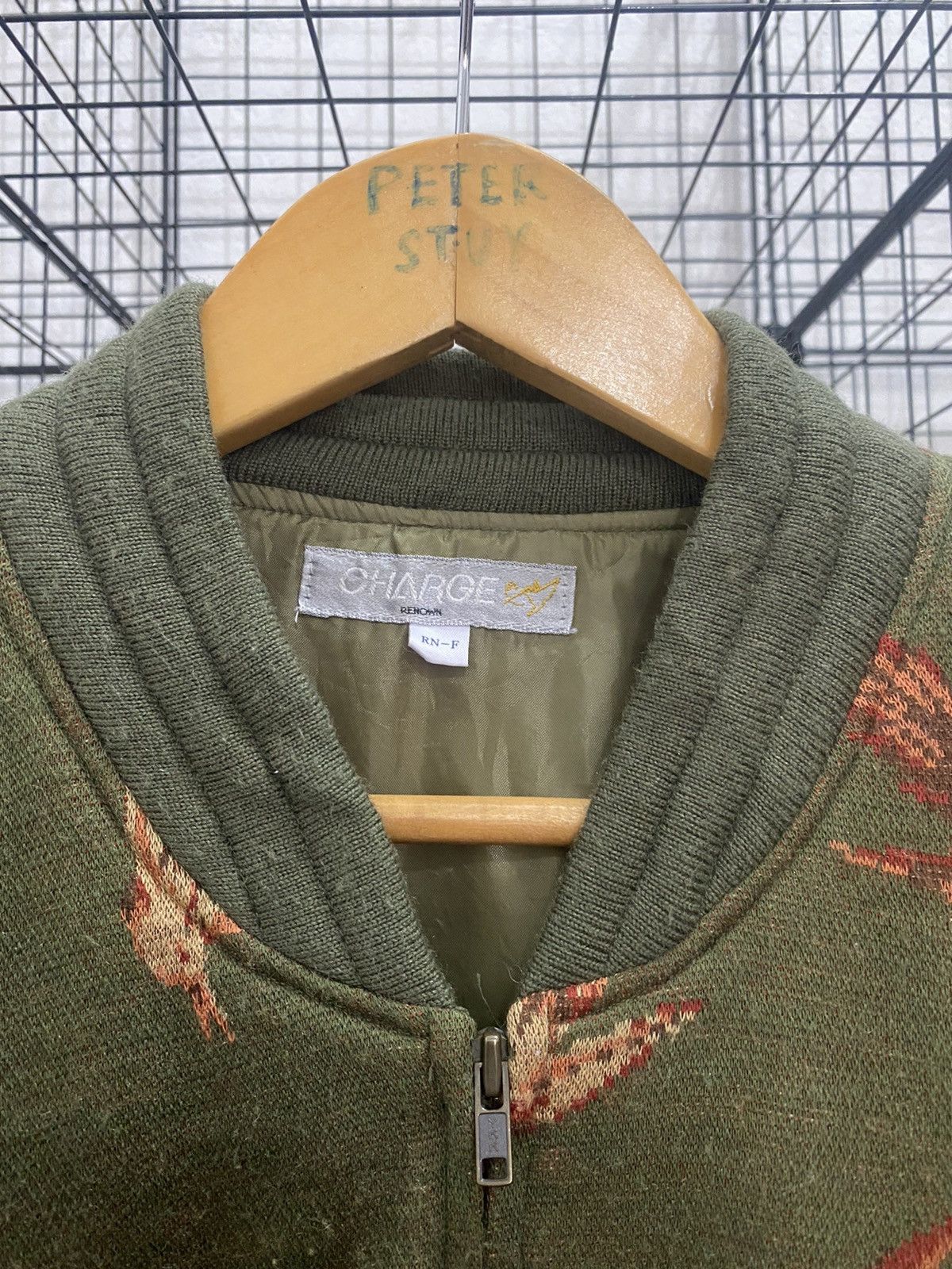 Japanese Brand × Vintage Vintage Charge by Renown Bomber Jacket Nice Design Size US M / EU 48-50 / 2 - 7 Thumbnail