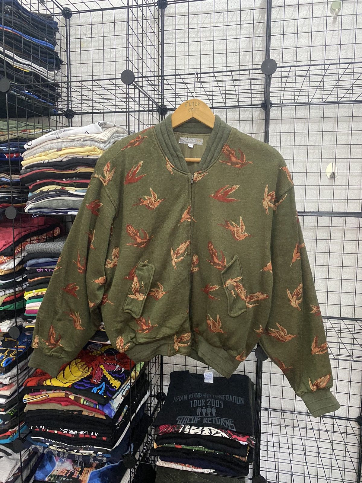 Japanese Brand × Vintage Vintage Charge by Renown Bomber Jacket Nice Design Size US M / EU 48-50 / 2 - 2 Thumbnail