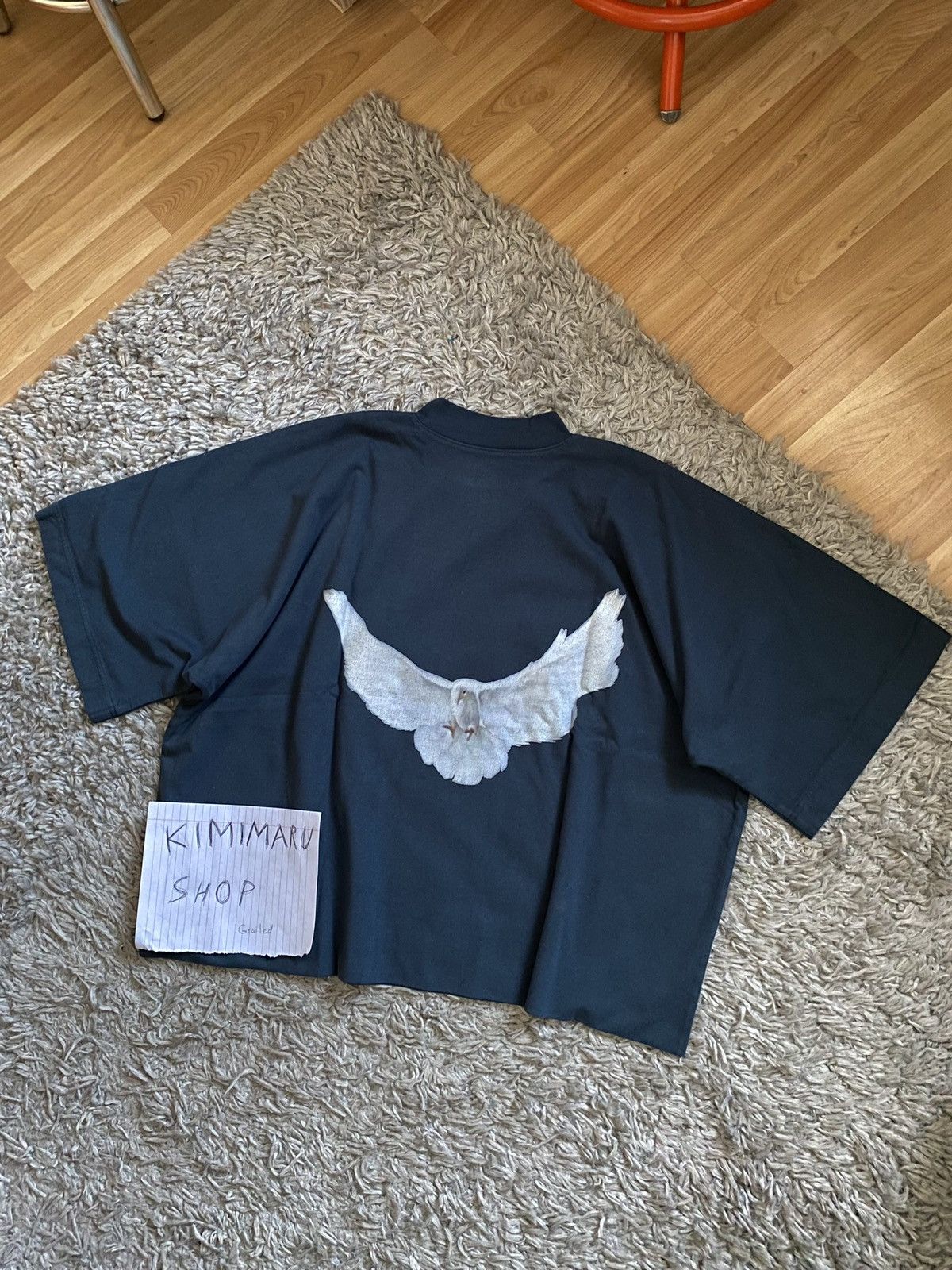 Yeezy Gap Dove No Seam Tee Dark Blue