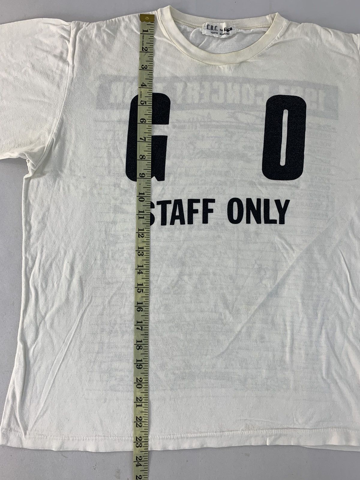 Band Tees C.B.C by Kiko GO Staff Only 1987 Concert Tour Printed Tee Size M / US 6-8 / IT 42-44 - 7 Thumbnail
