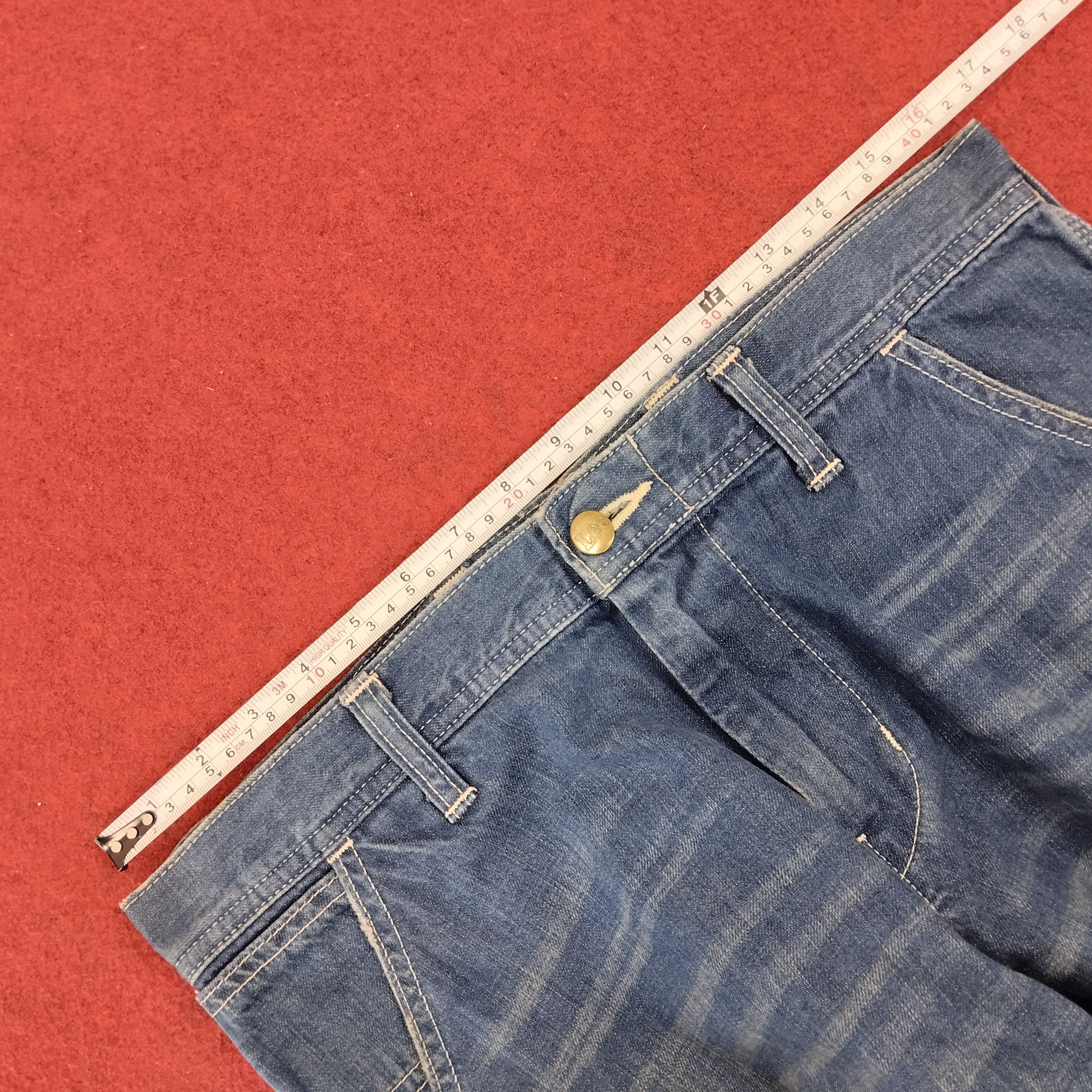 Lee × Vintage LEE American Skateboard Streetwear Style Carpenter Pants Size US 32 / EU 48 - 15 Thumbnail