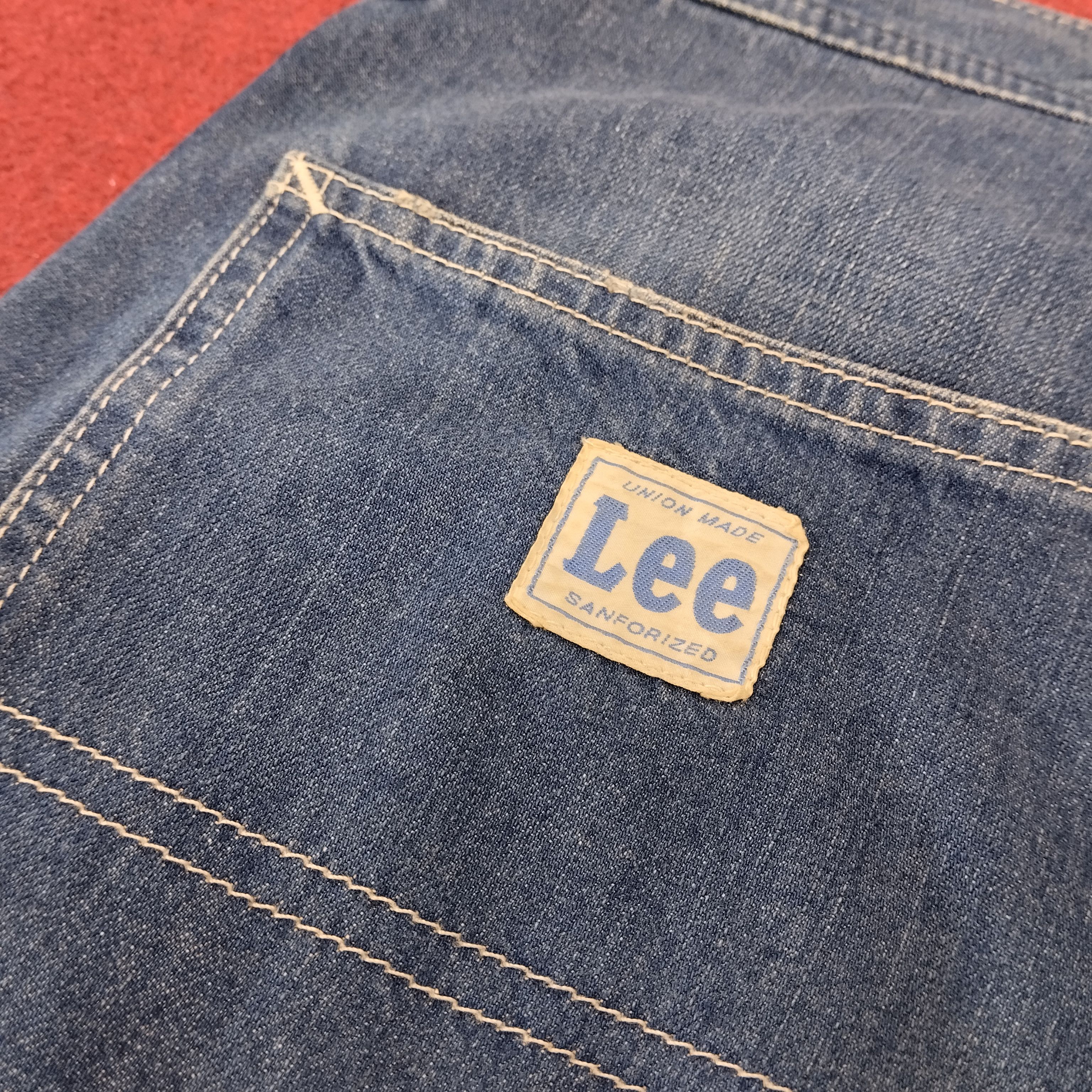 Lee × Vintage LEE American Skateboard Streetwear Style Carpenter Pants Size US 32 / EU 48 - 13 Thumbnail