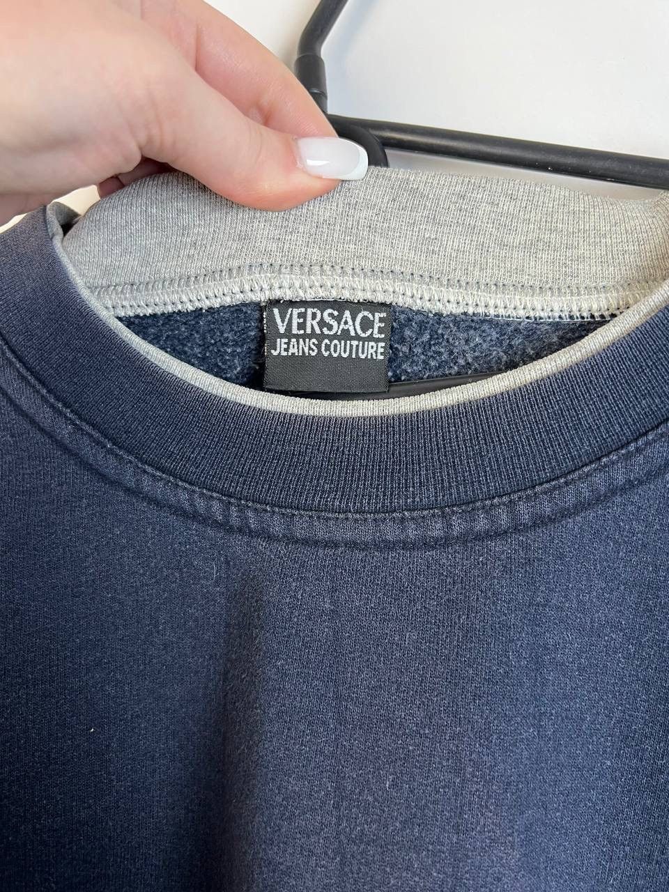 Vintage Versace vintage sweatshirt size XL Size US XL / EU 56 / 4 - 3 Thumbnail