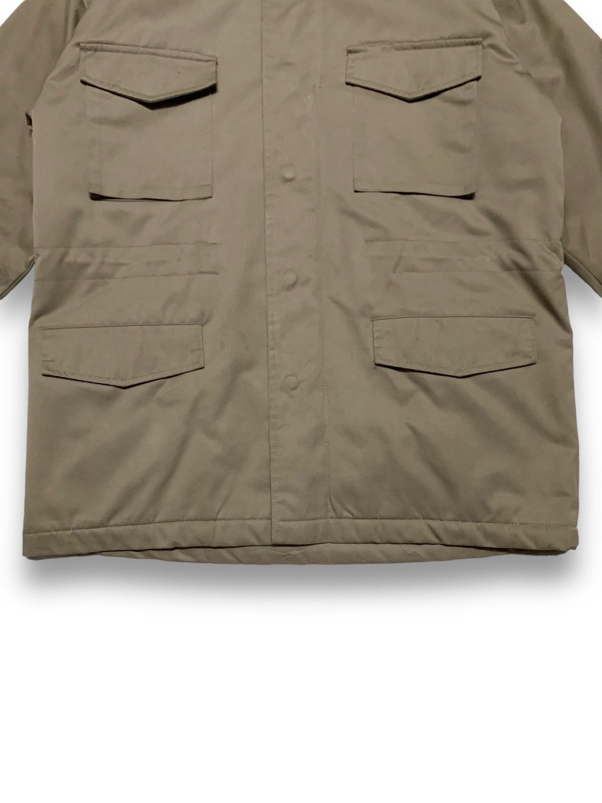 Japanese Brand Vintage Japanese Brand Faux Shearling Military Field Jacket Size US L / EU 52-54 / 3 - 8 Thumbnail