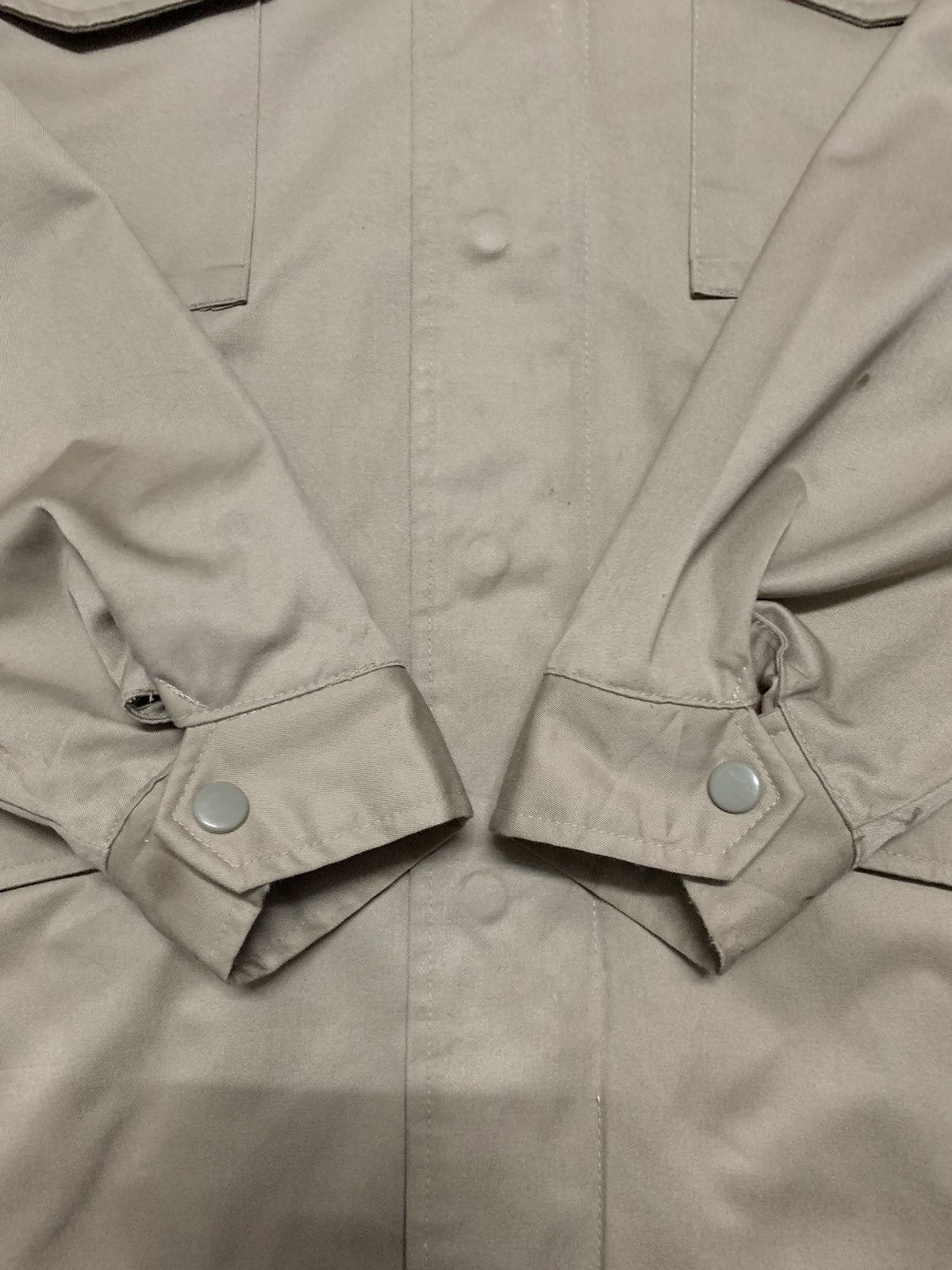 Japanese Brand Vintage Japanese Brand Faux Shearling Military Field Jacket Size US L / EU 52-54 / 3 - 9 Thumbnail