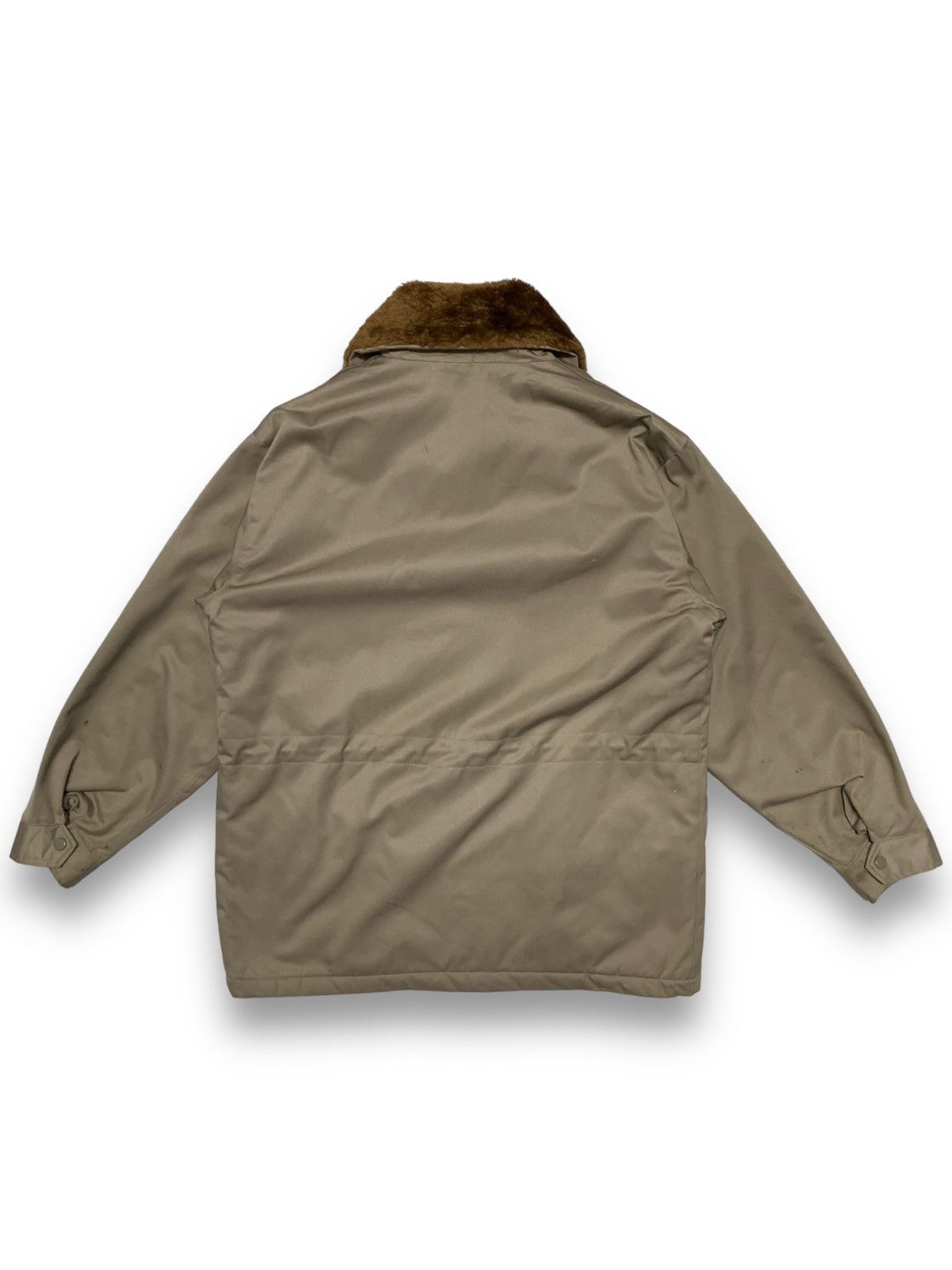 Japanese Brand Vintage Japanese Brand Faux Shearling Military Field Jacket Size US L / EU 52-54 / 3 - 2 Thumbnail